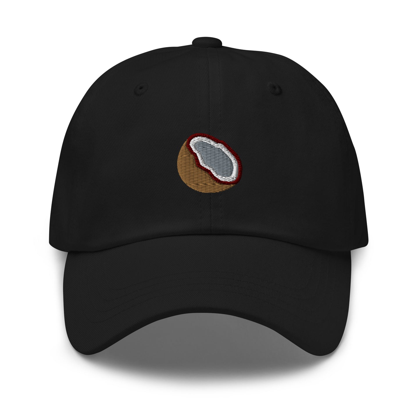 Coconut Embroidered Baseball Cap