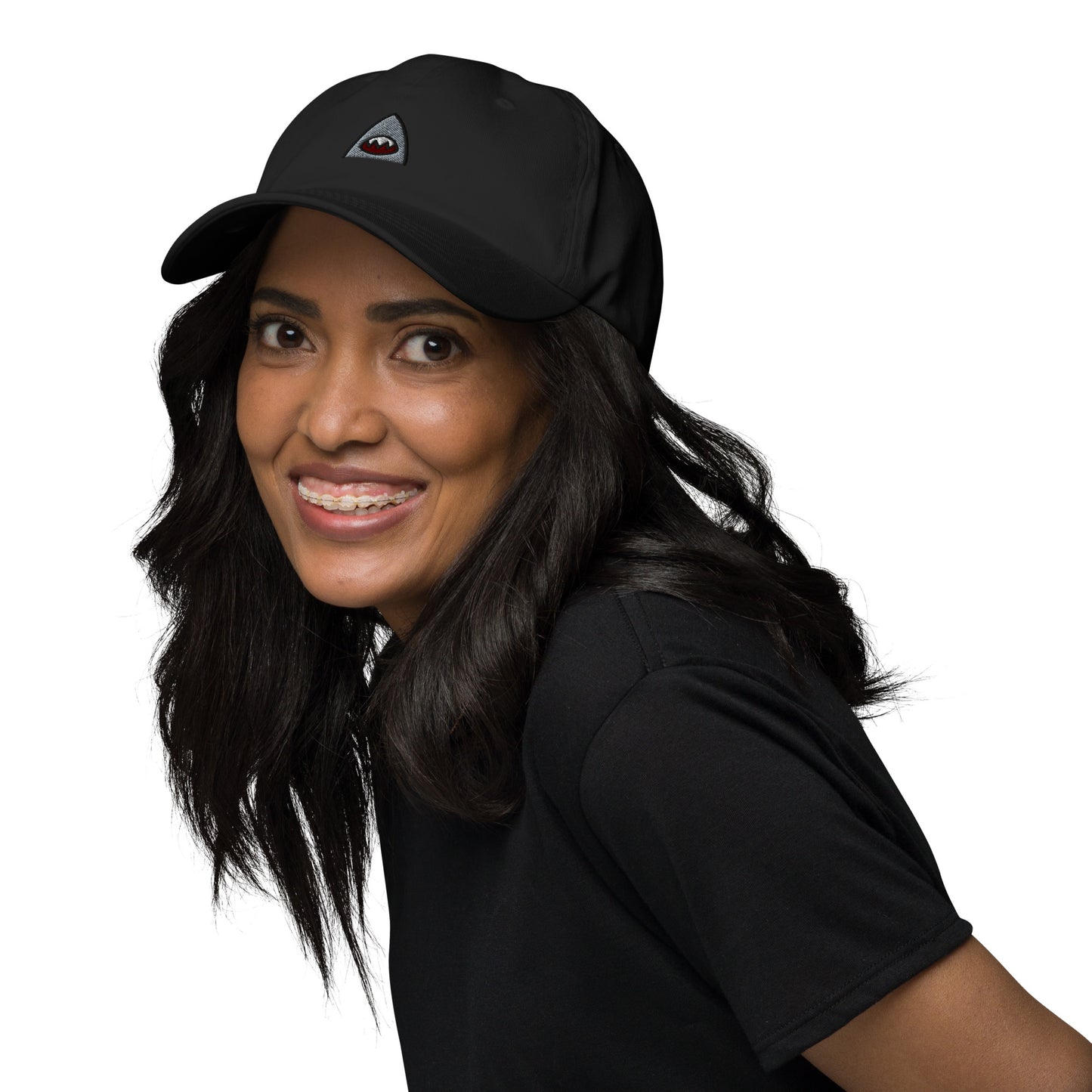 Shark Jaw Embroidered Baseball Cap