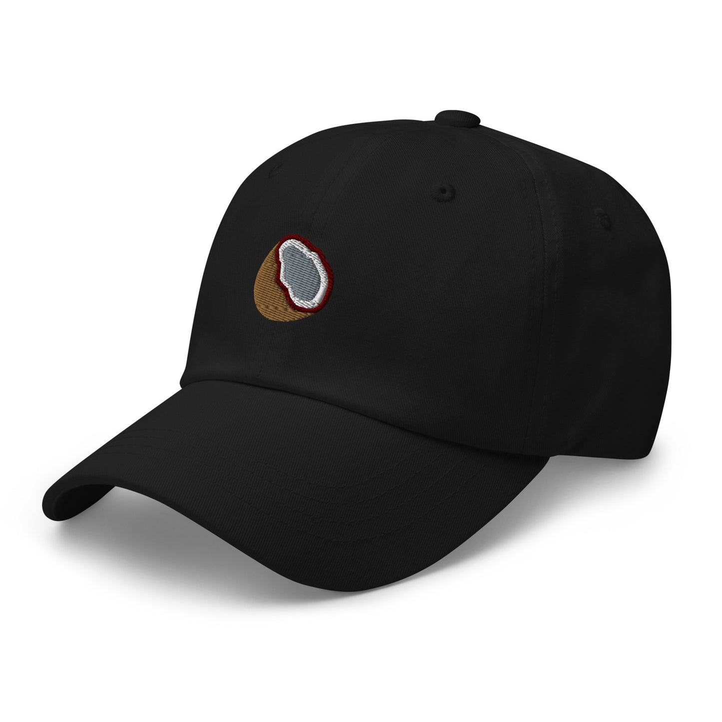 Coconut Embroidered Baseball Cap