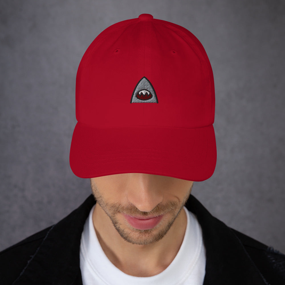 Shark Jaw Embroidered Baseball Cap