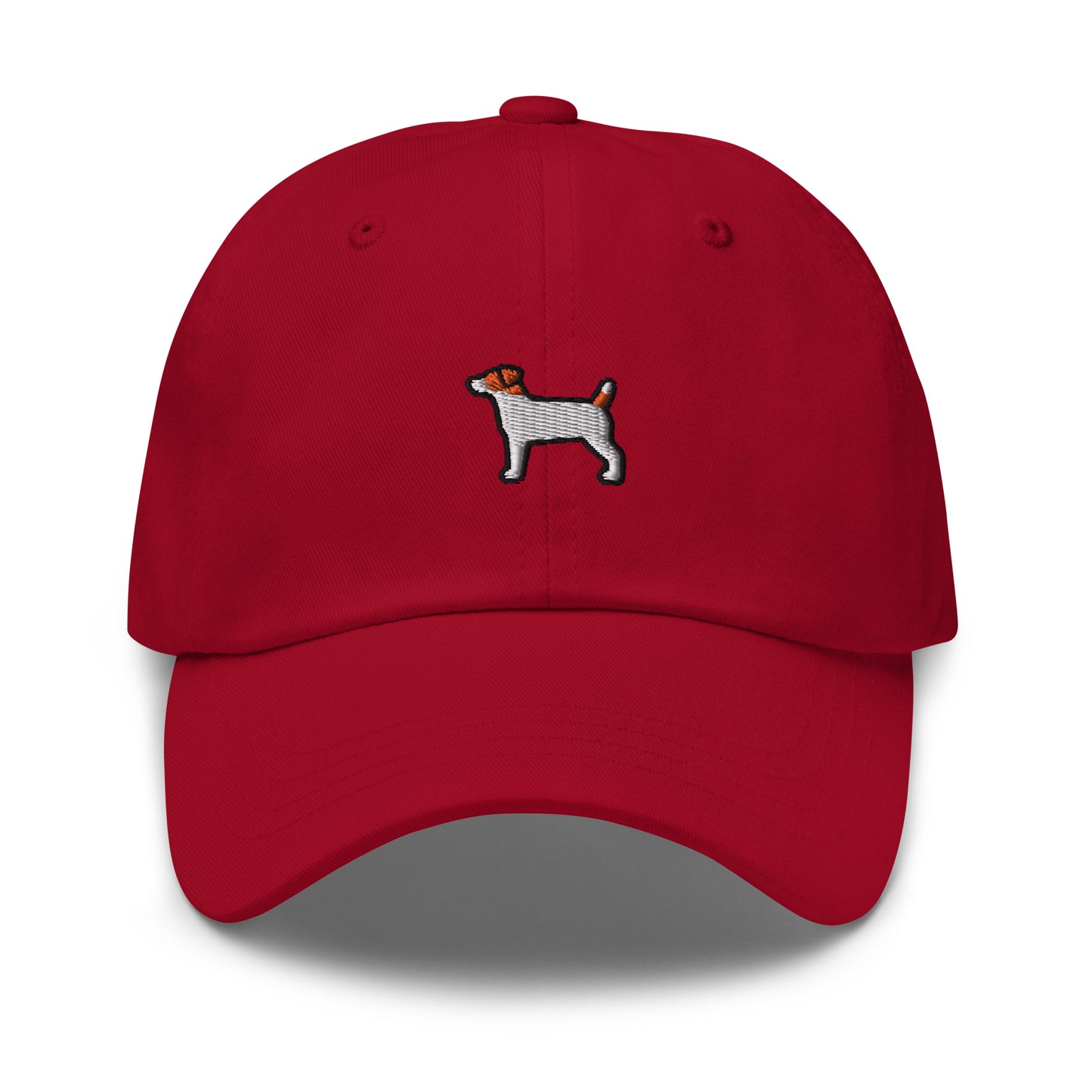 Jack Russell Terrier Dog Embroidered Baseball Cap