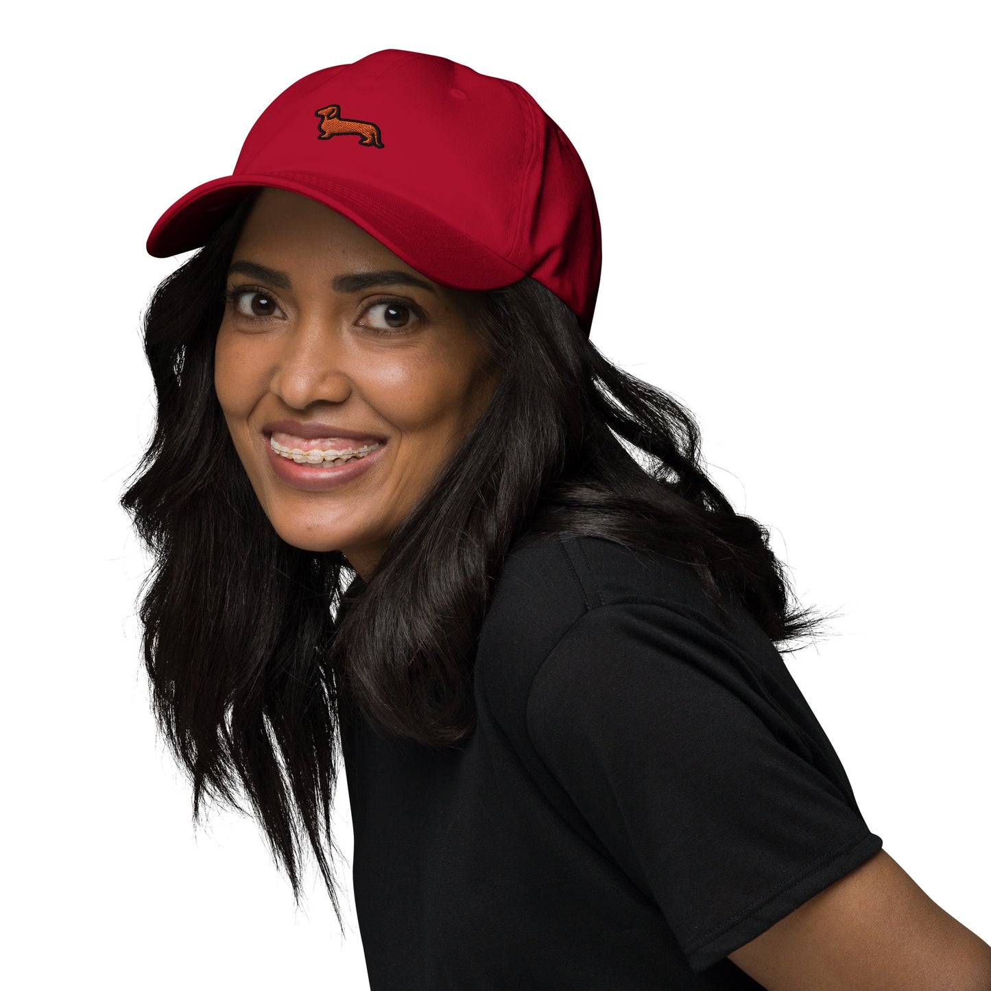 Dachshund Dog Embroidered Baseball Cap
