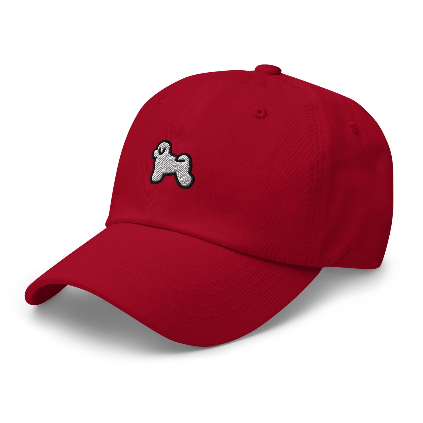 Bichon Frise Dog Embroidered Baseball Cap