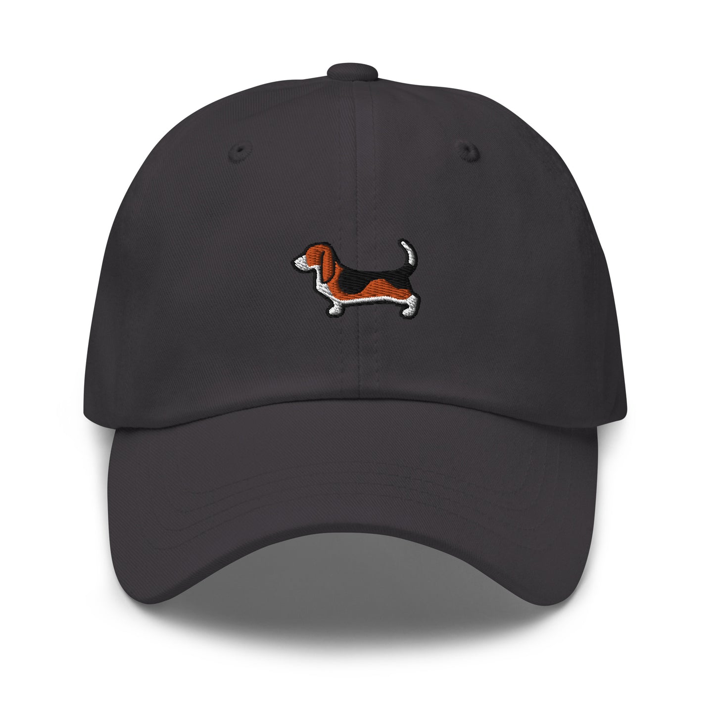 Basset Hound Dog Embroidered Baseball Cap