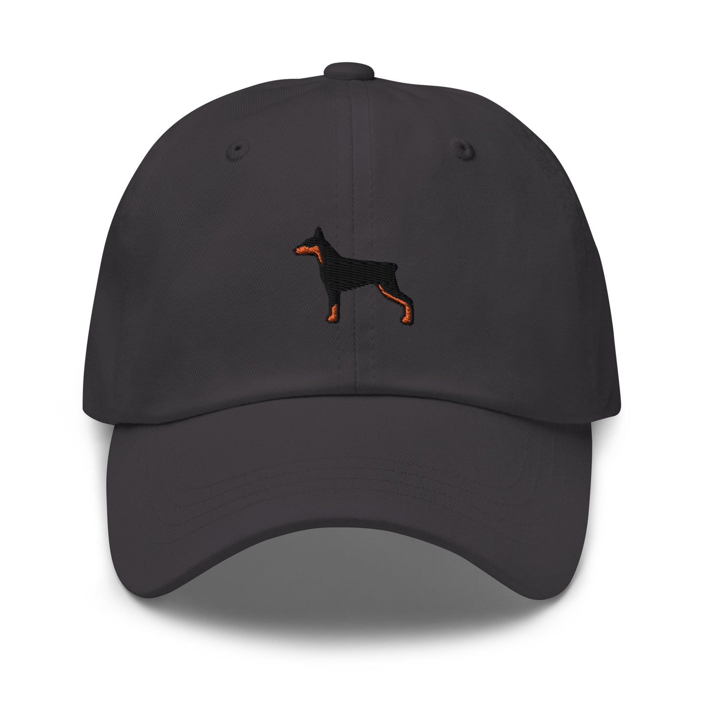 Doberman Dog Embroidered Baseball Cap