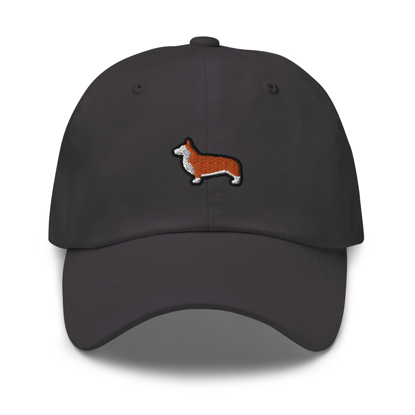 Corgi Dog Embroidered Baseball Cap