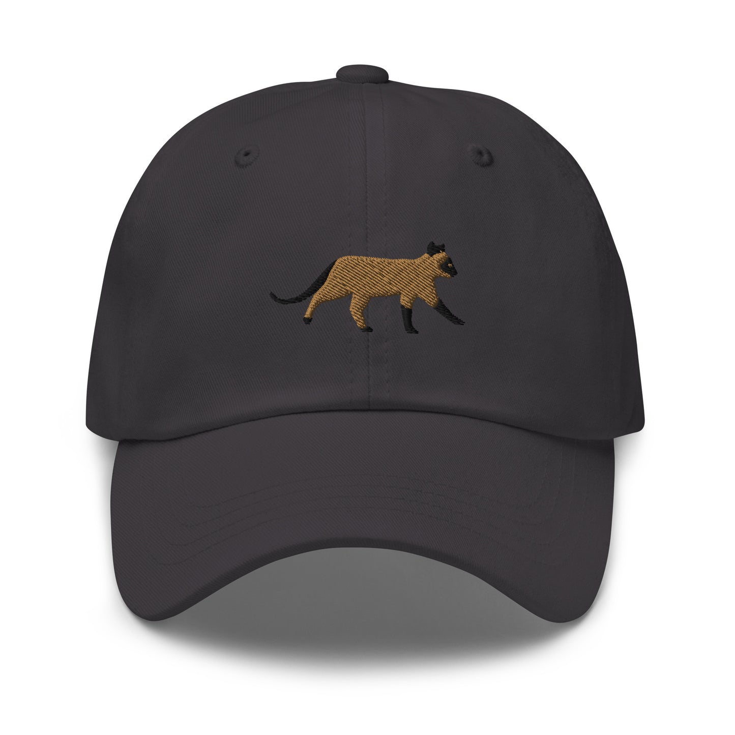 Siamese Cat Embroidered Baseball Cap