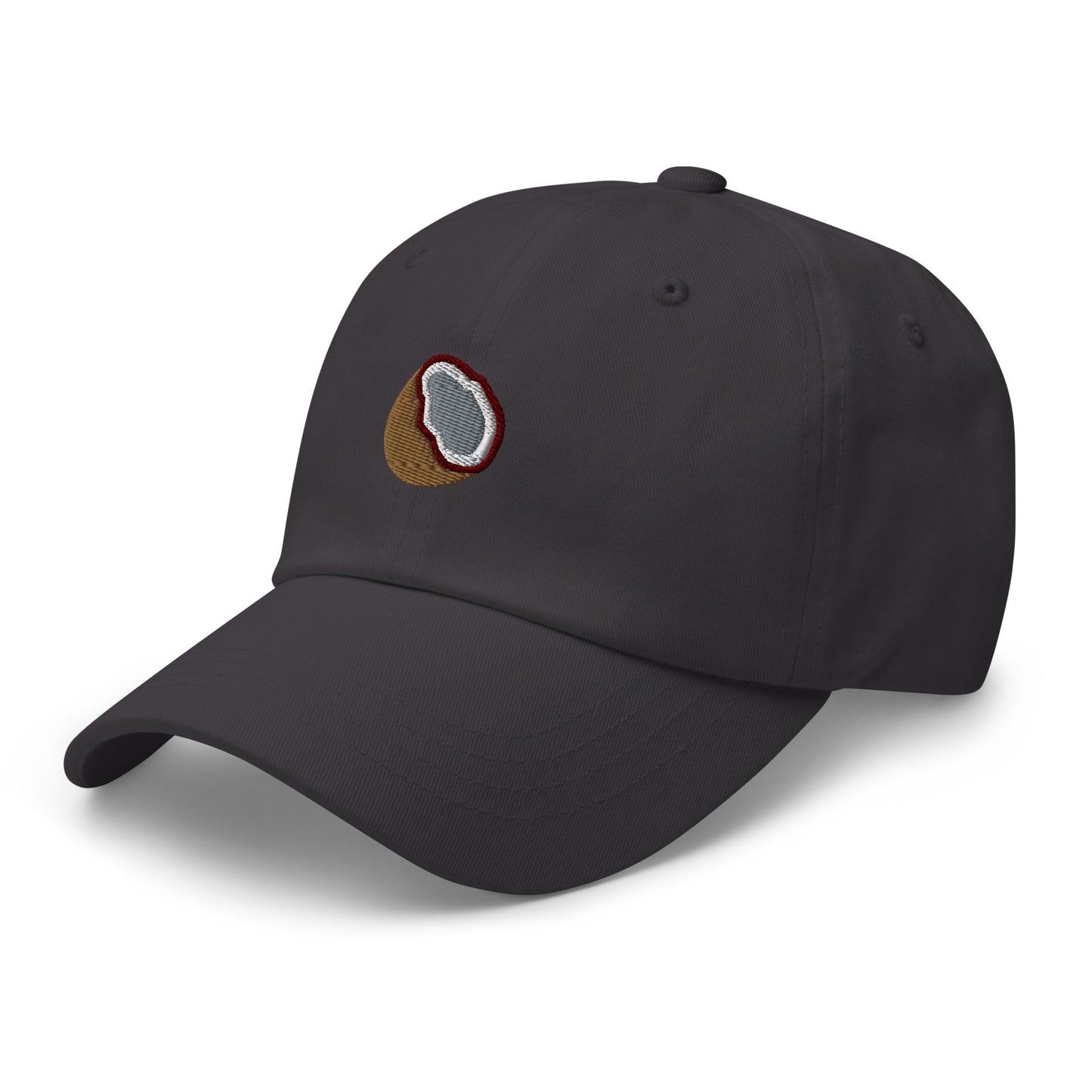 Coconut Embroidered Baseball Cap