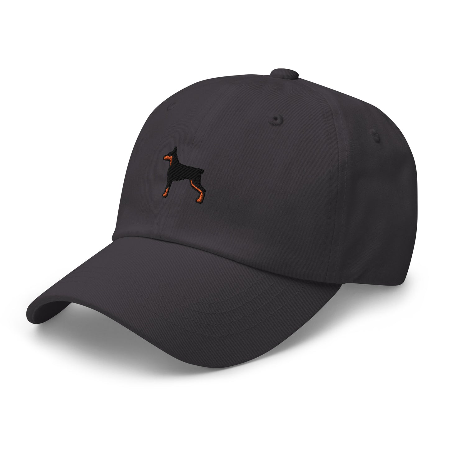 Doberman Dog Embroidered Baseball Cap