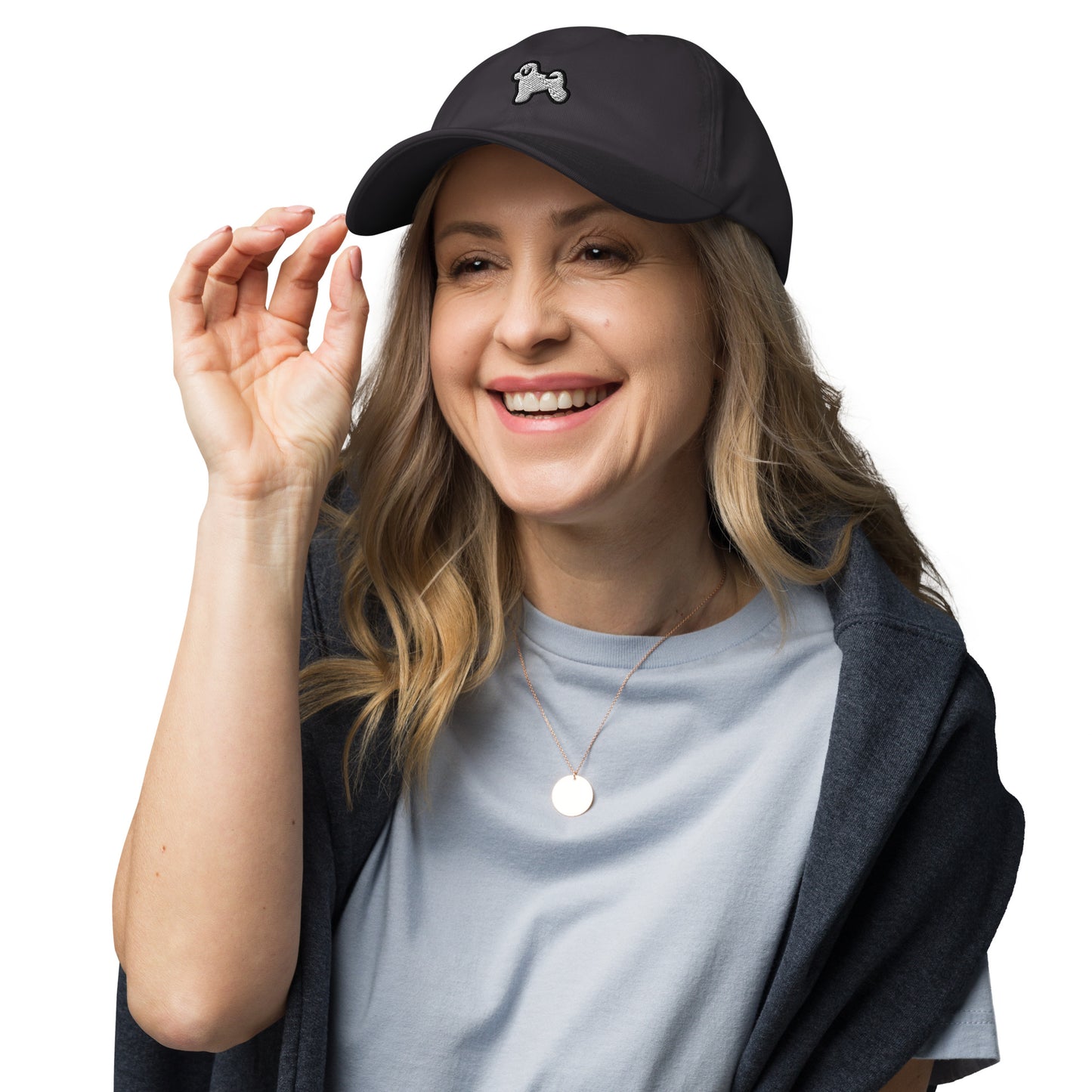 Bichon Frise Dog Embroidered Baseball Cap