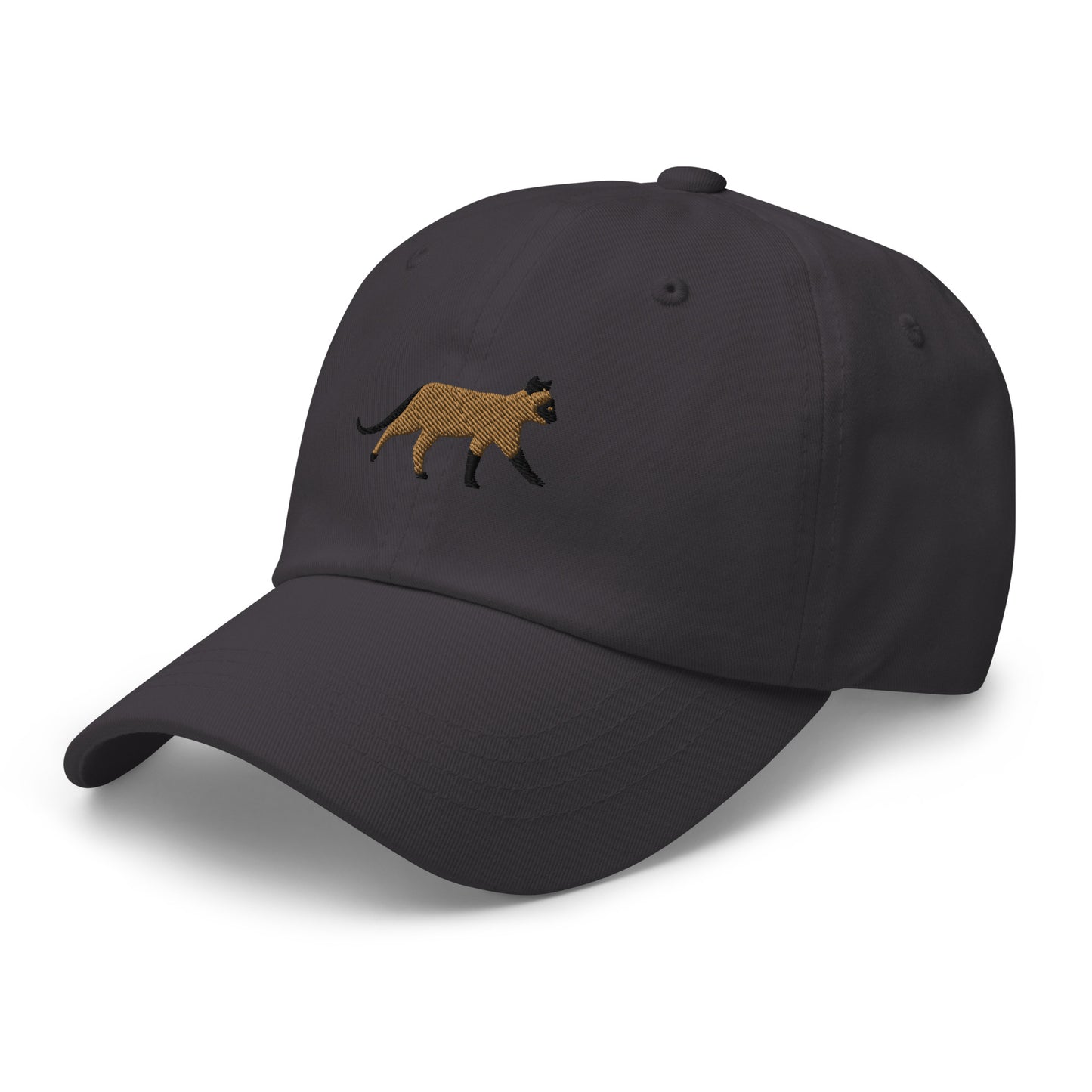 Siamese Cat Embroidered Baseball Cap