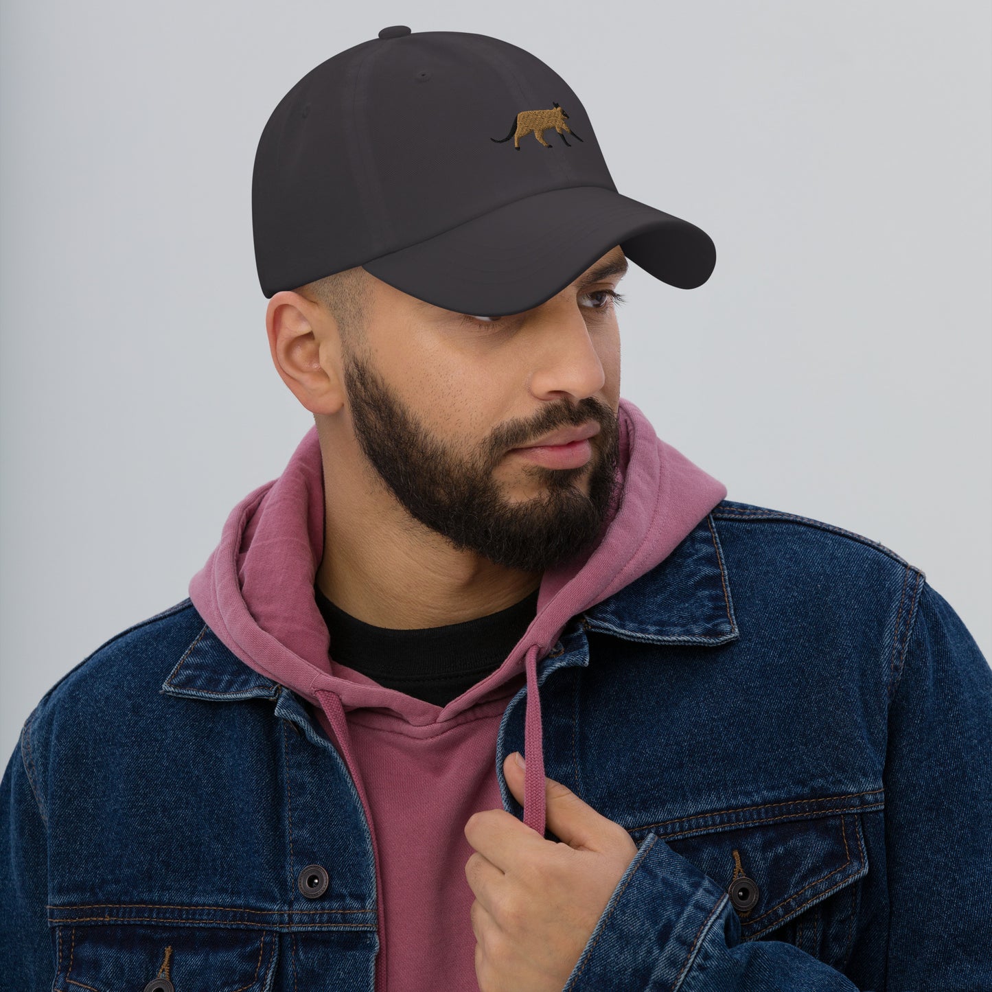Siamese Cat Embroidered Baseball Cap