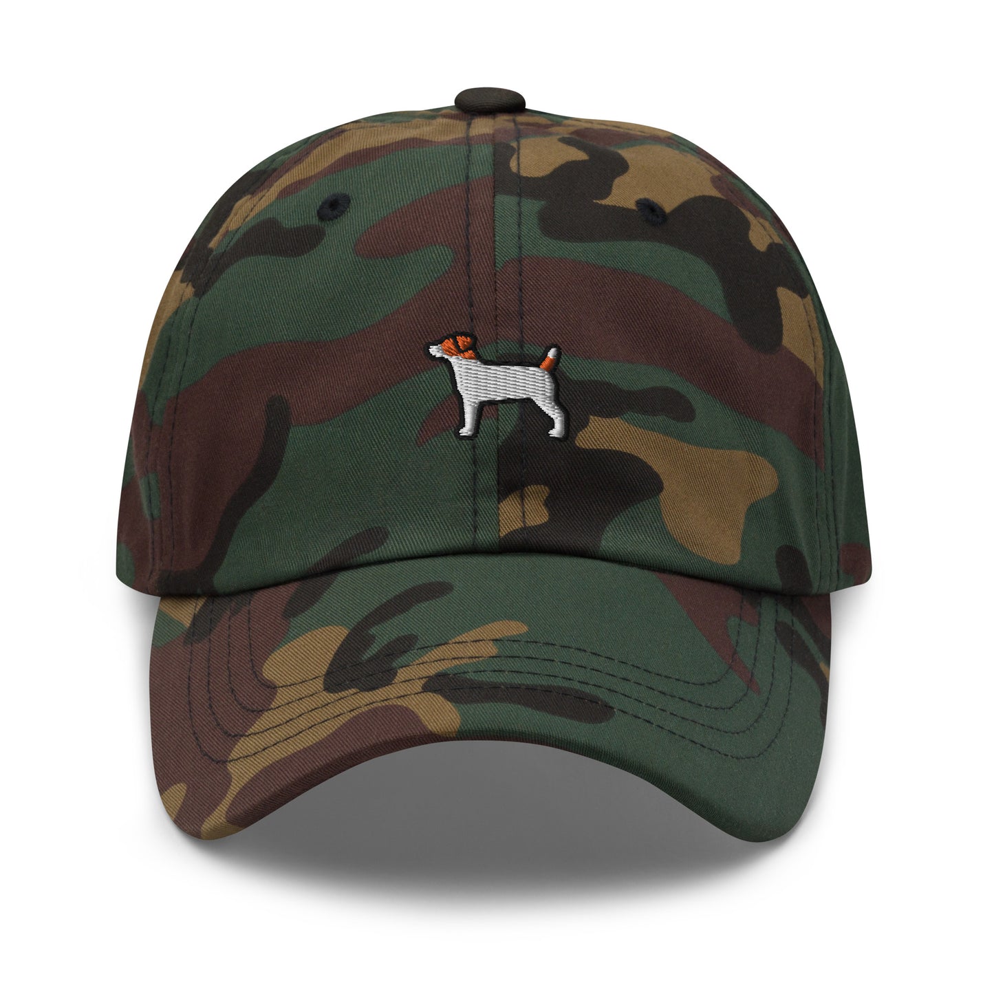 Jack Russell Terrier Dog Embroidered Baseball Cap