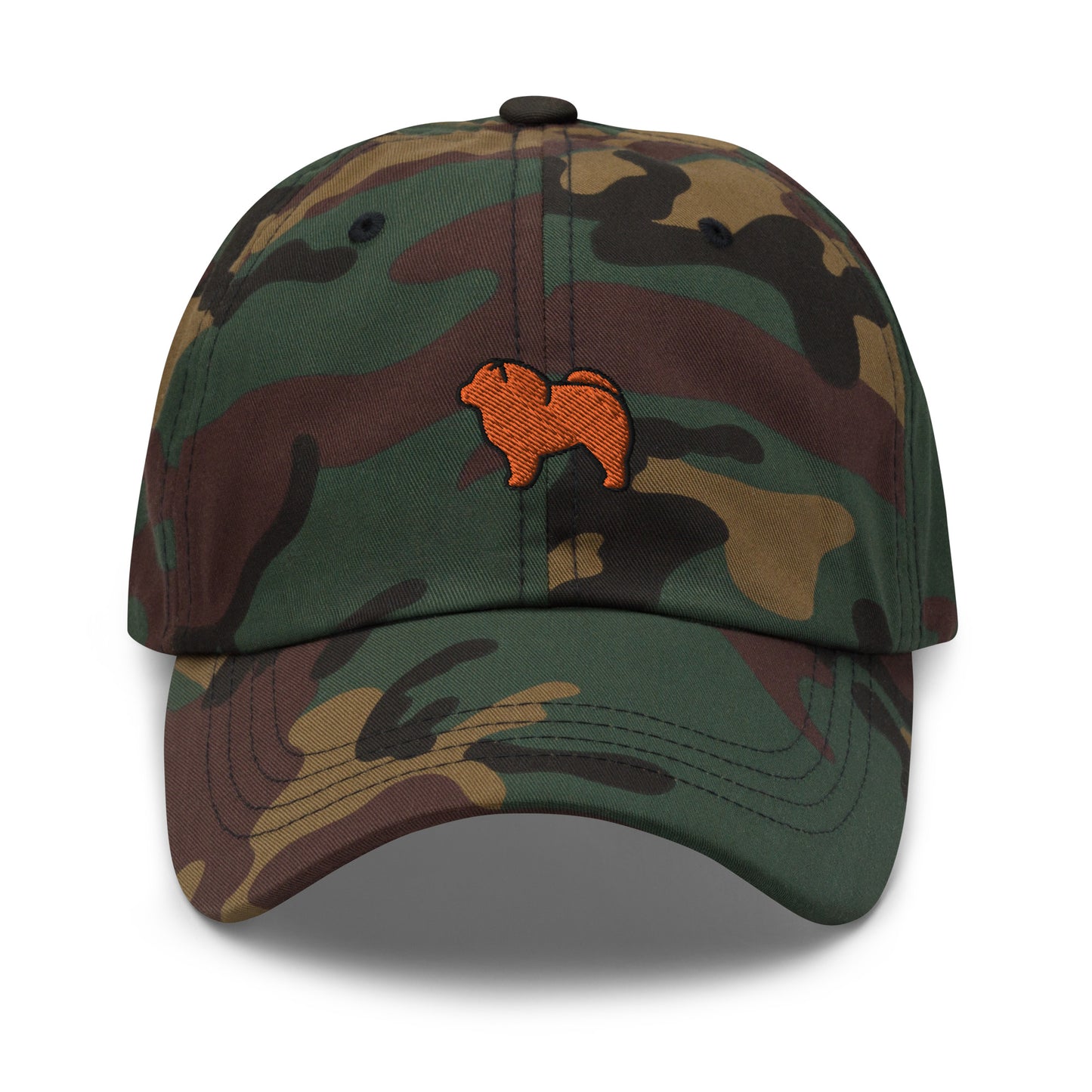 Chow Chow Dog Embroidered Baseball Cap