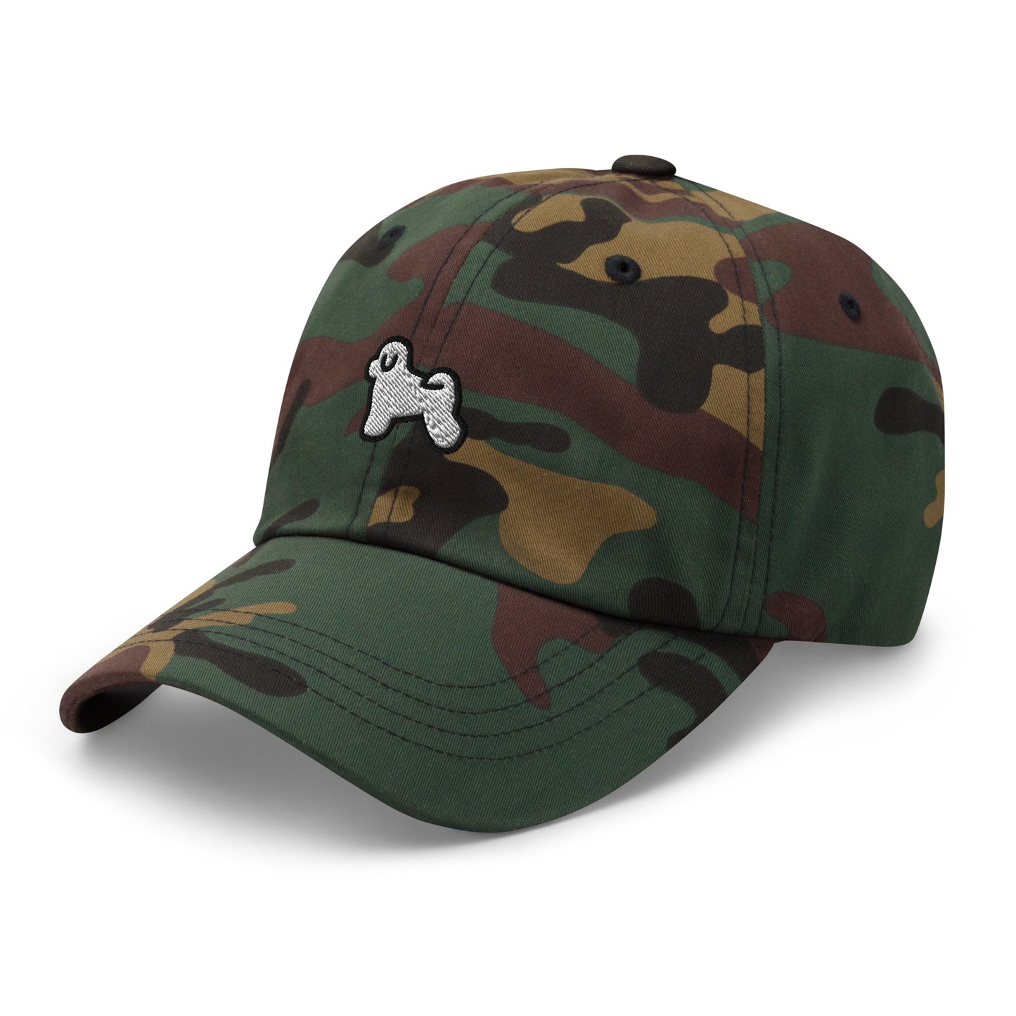 Bichon Frise Dog Embroidered Baseball Cap
