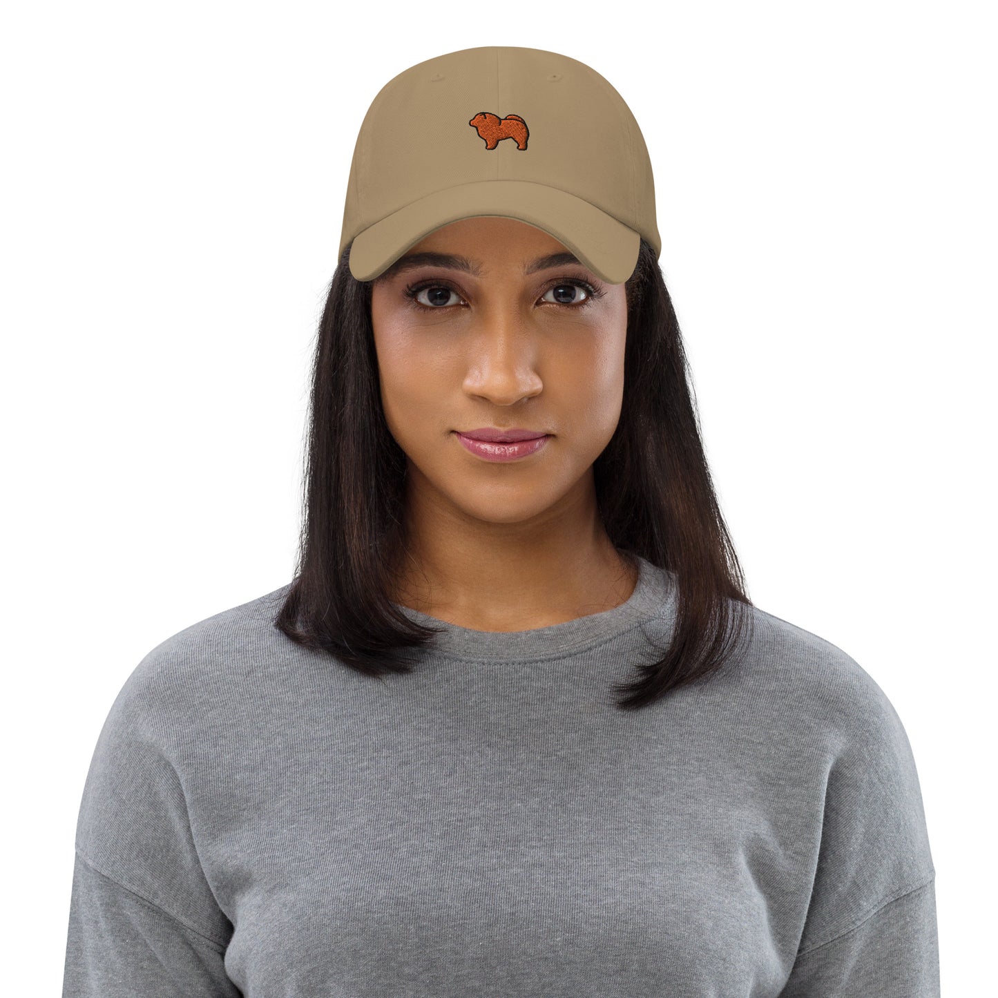 Chow Chow Dog Embroidered Baseball Cap