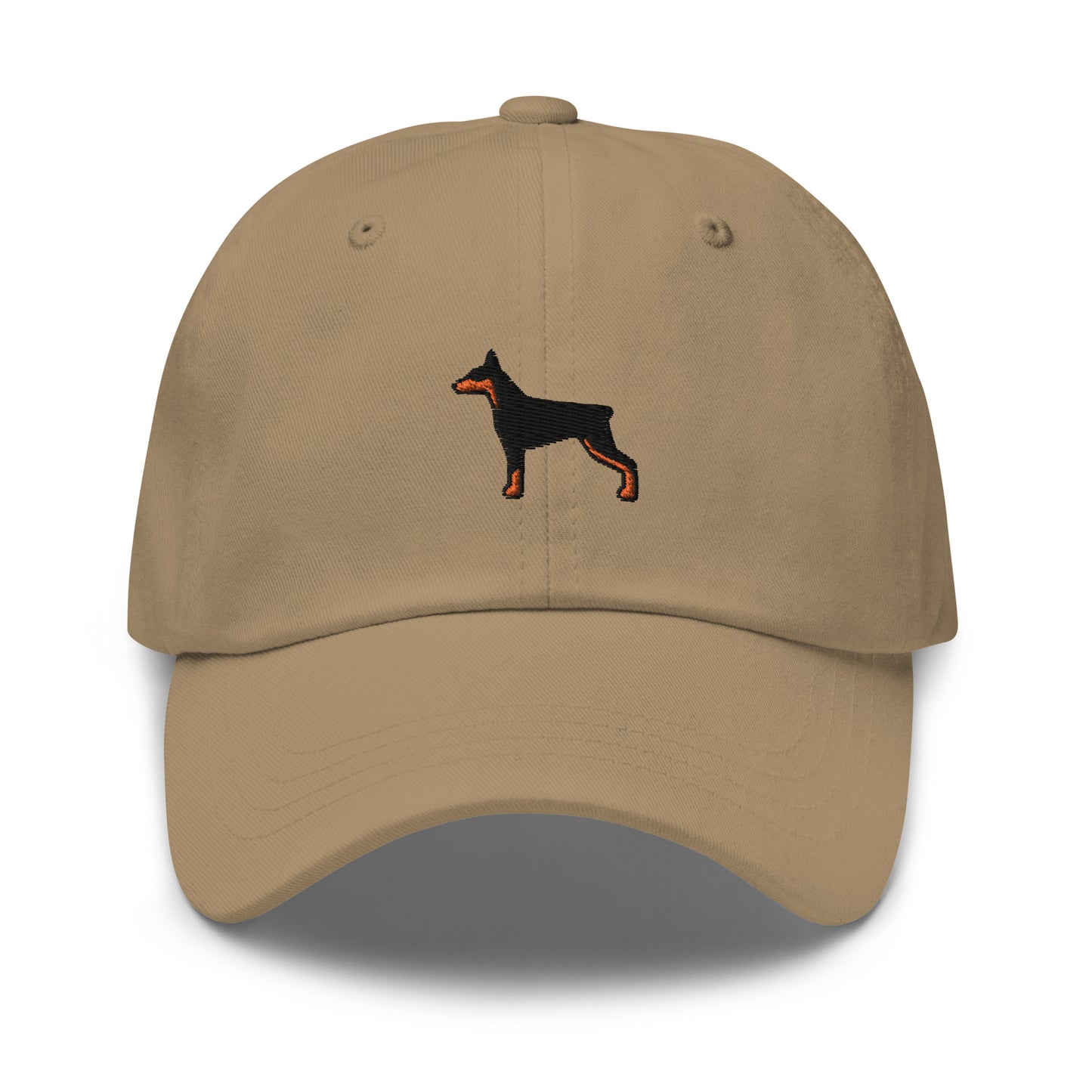 Doberman Dog Embroidered Baseball Cap