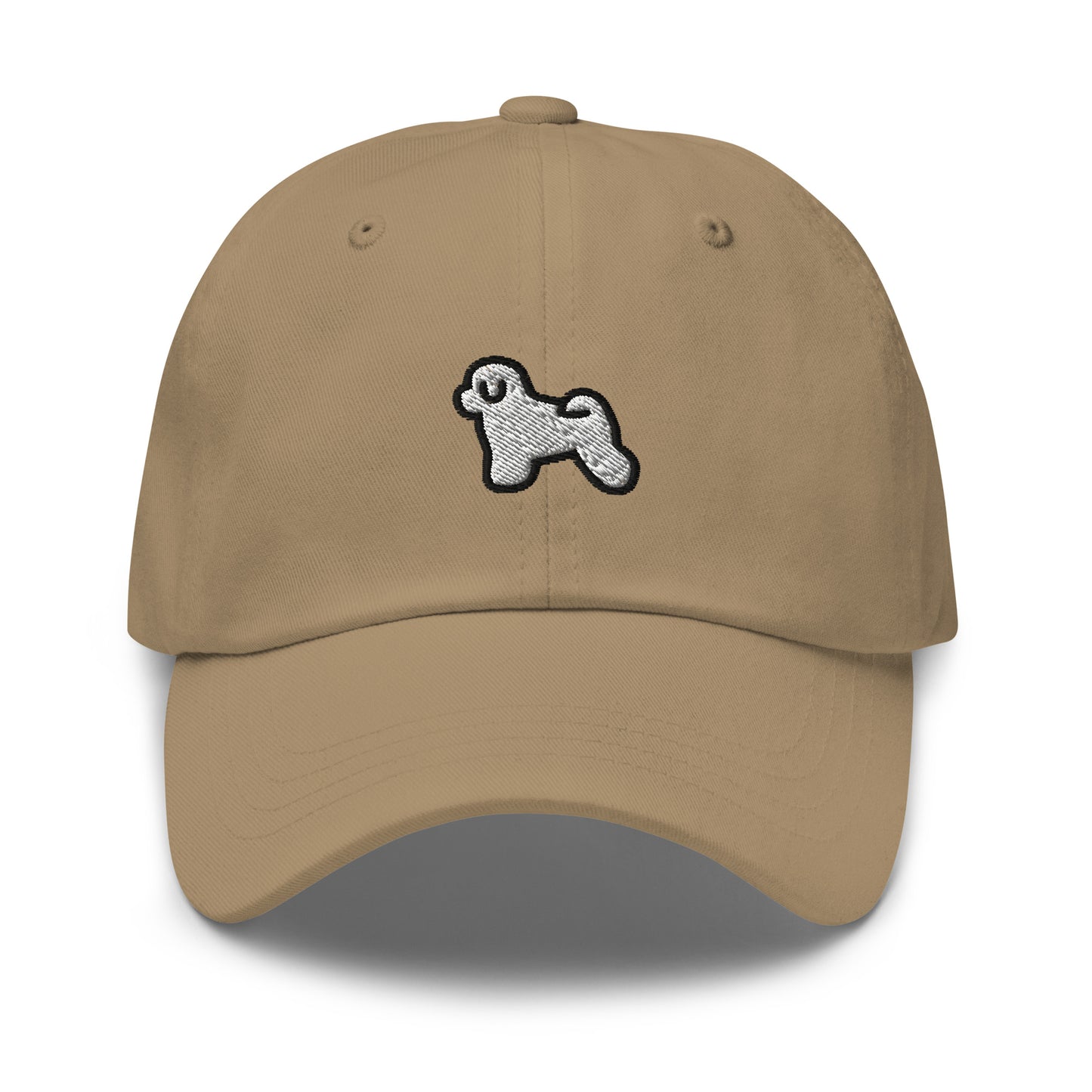 Bichon Frise Dog Embroidered Baseball Cap