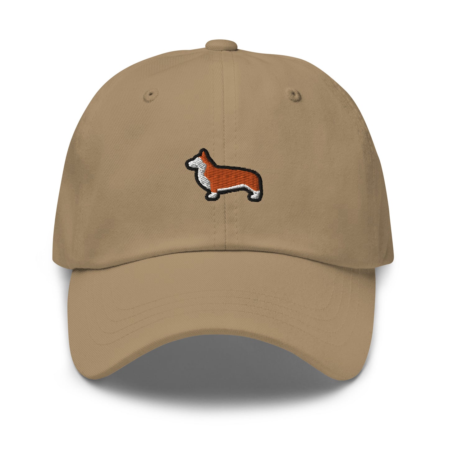 Corgi Dog Embroidered Baseball Cap