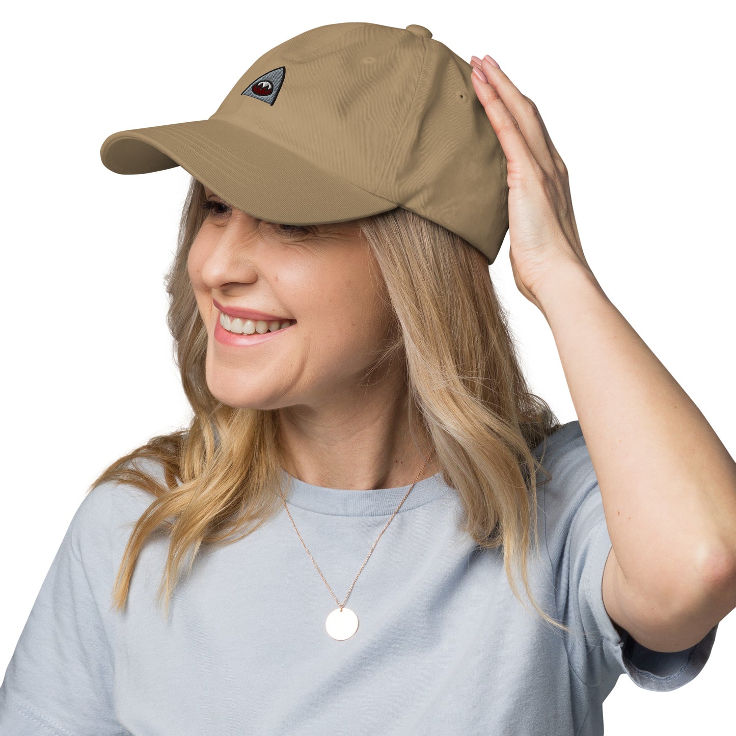 Shark Jaw Embroidered Baseball Cap