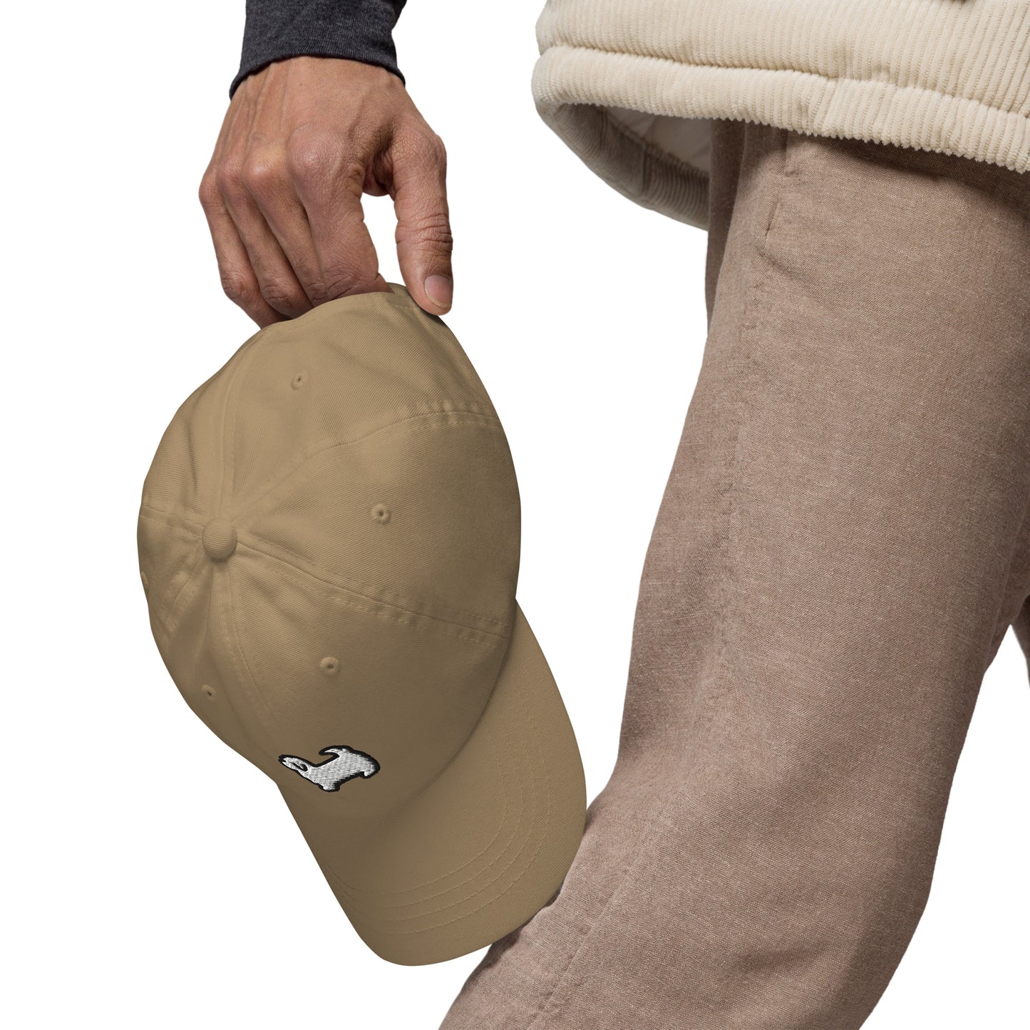Maltese Dog Embroidered Baseball Cap