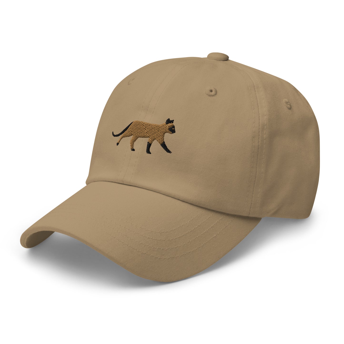Siamese Cat Embroidered Baseball Cap