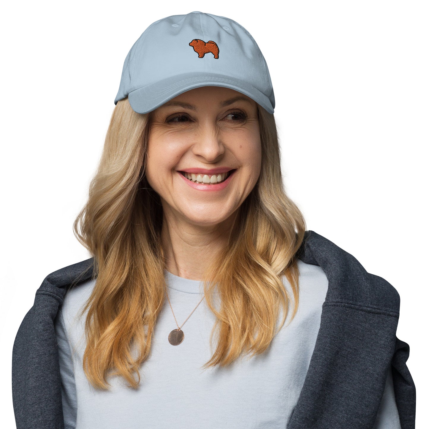 Chow Chow Dog Embroidered Baseball Cap