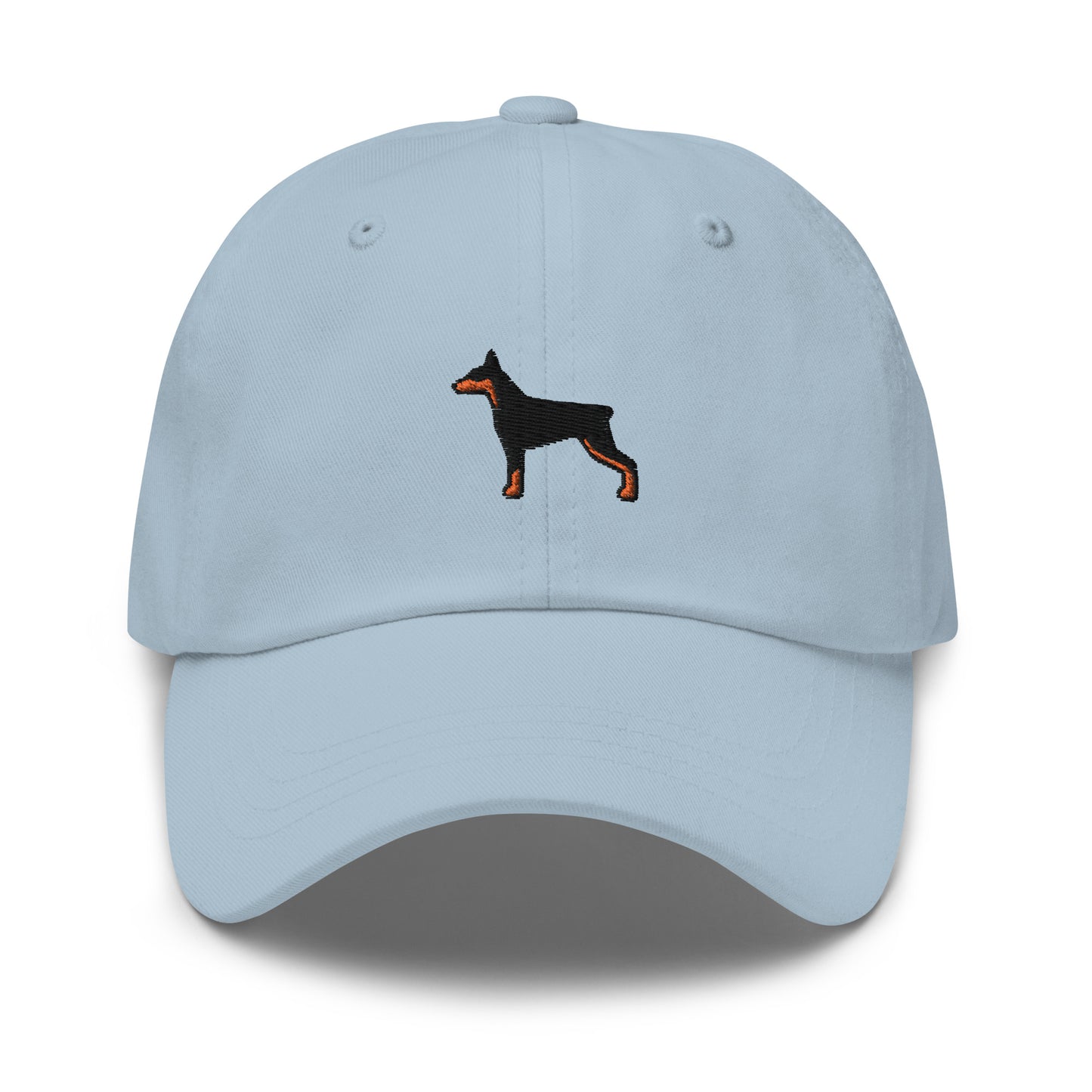 Doberman Dog Embroidered Baseball Cap