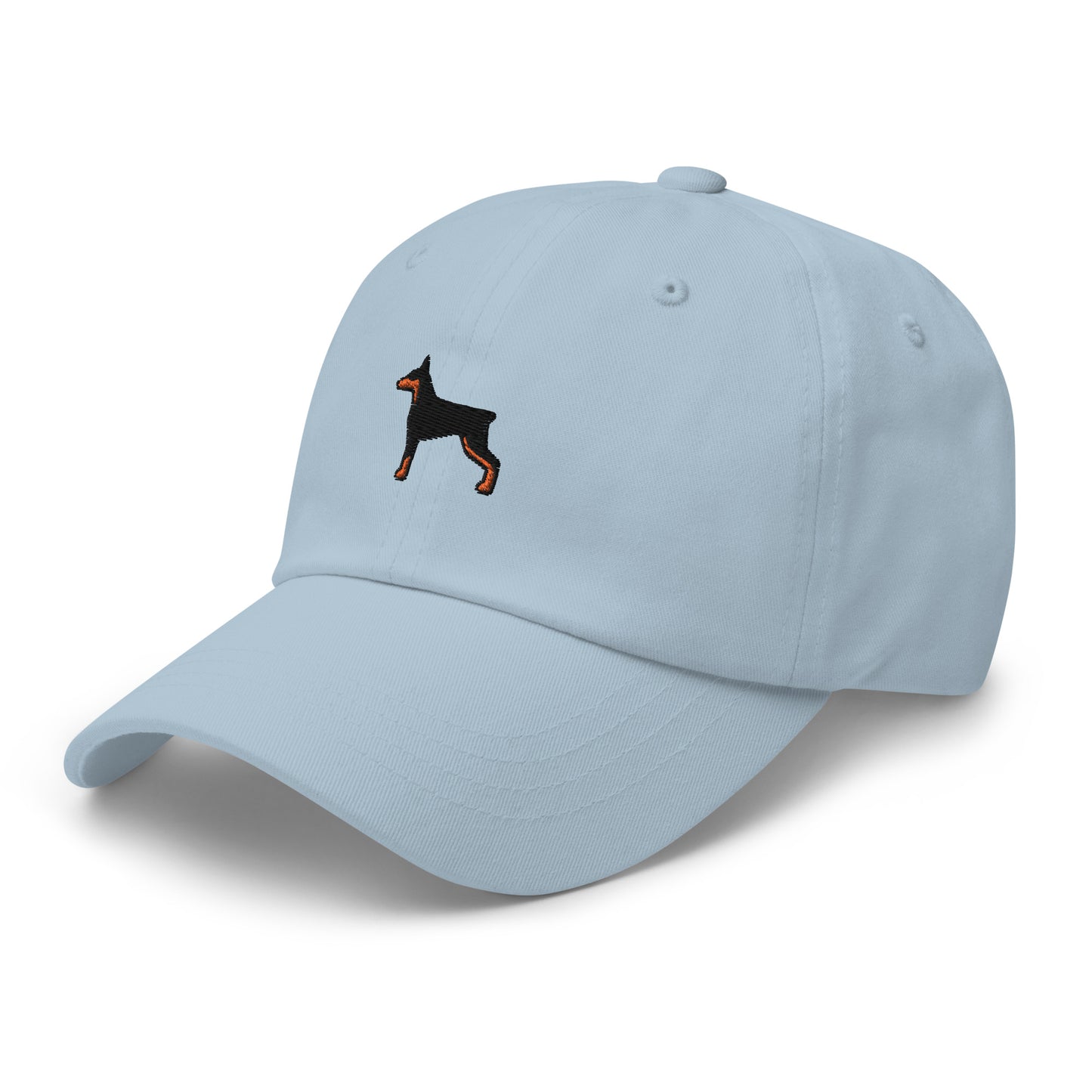 Doberman Dog Embroidered Baseball Cap