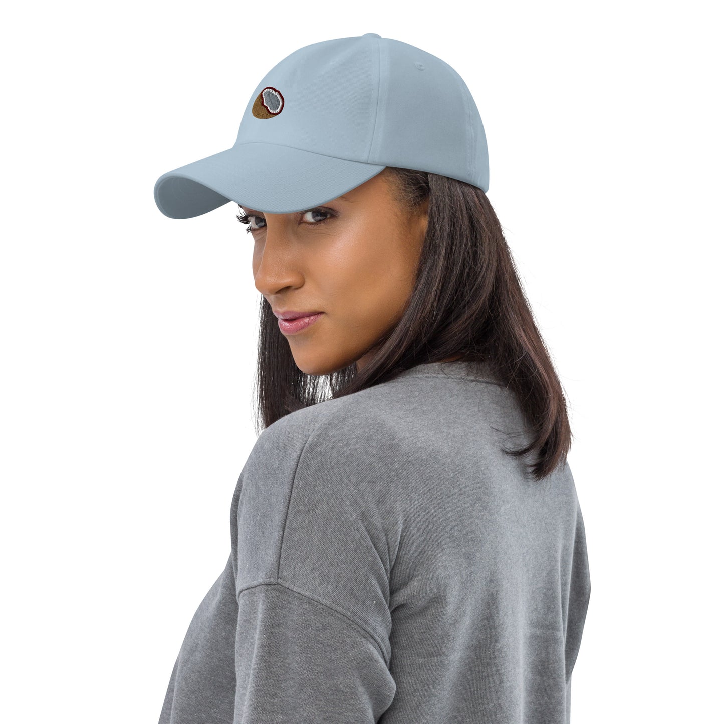 Coconut Embroidered Baseball Cap