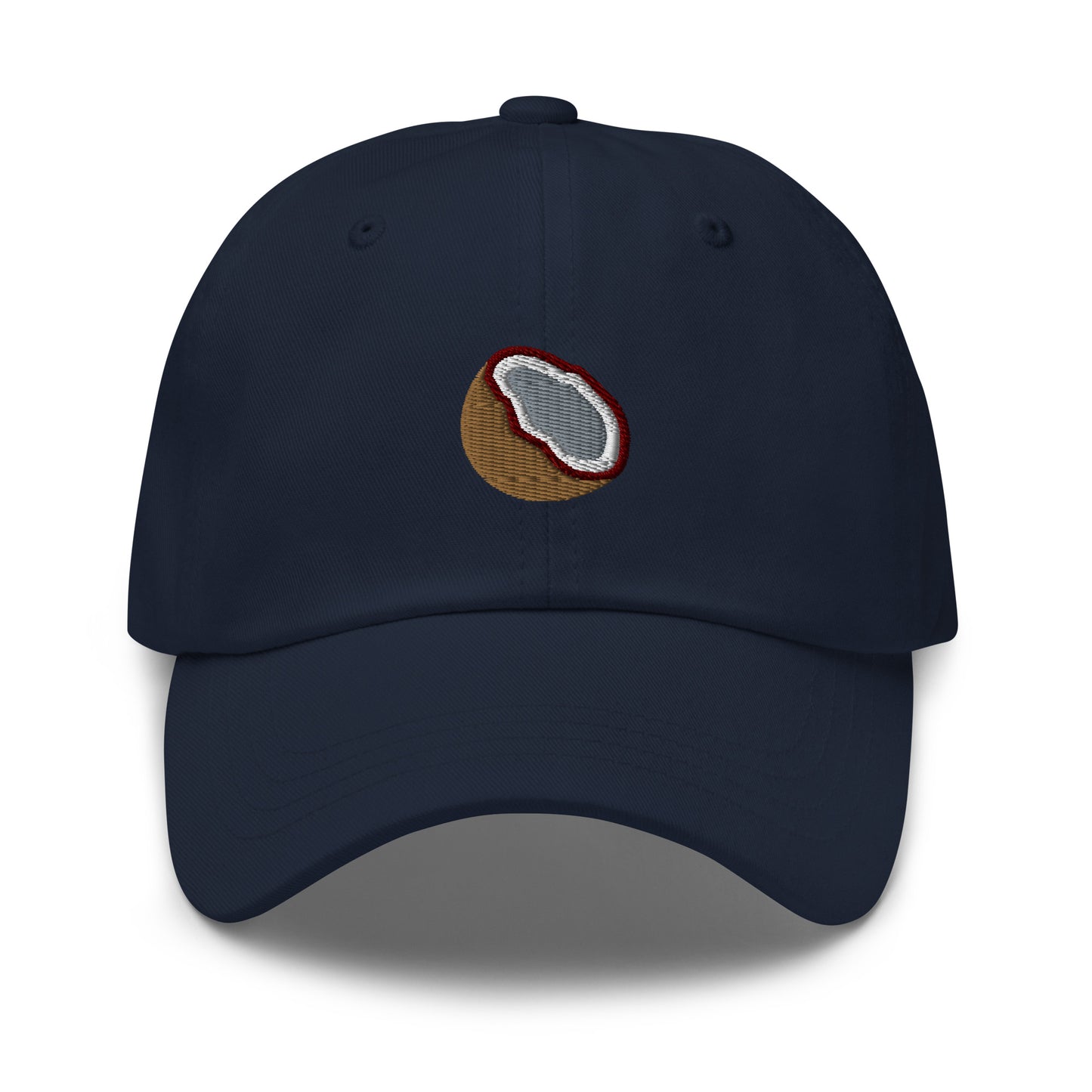 Coconut Embroidered Baseball Cap