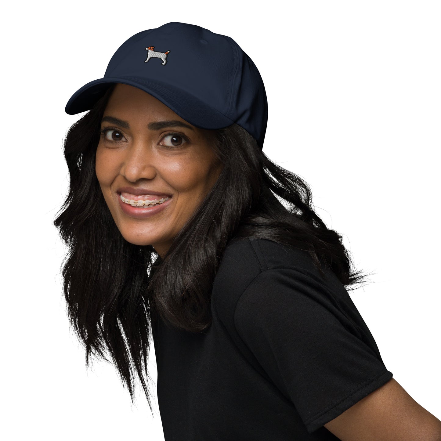 Jack Russell Terrier Dog Embroidered Baseball Cap