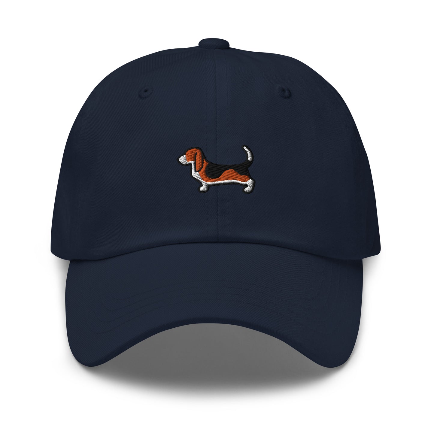 Basset Hound Dog Embroidered Baseball Cap