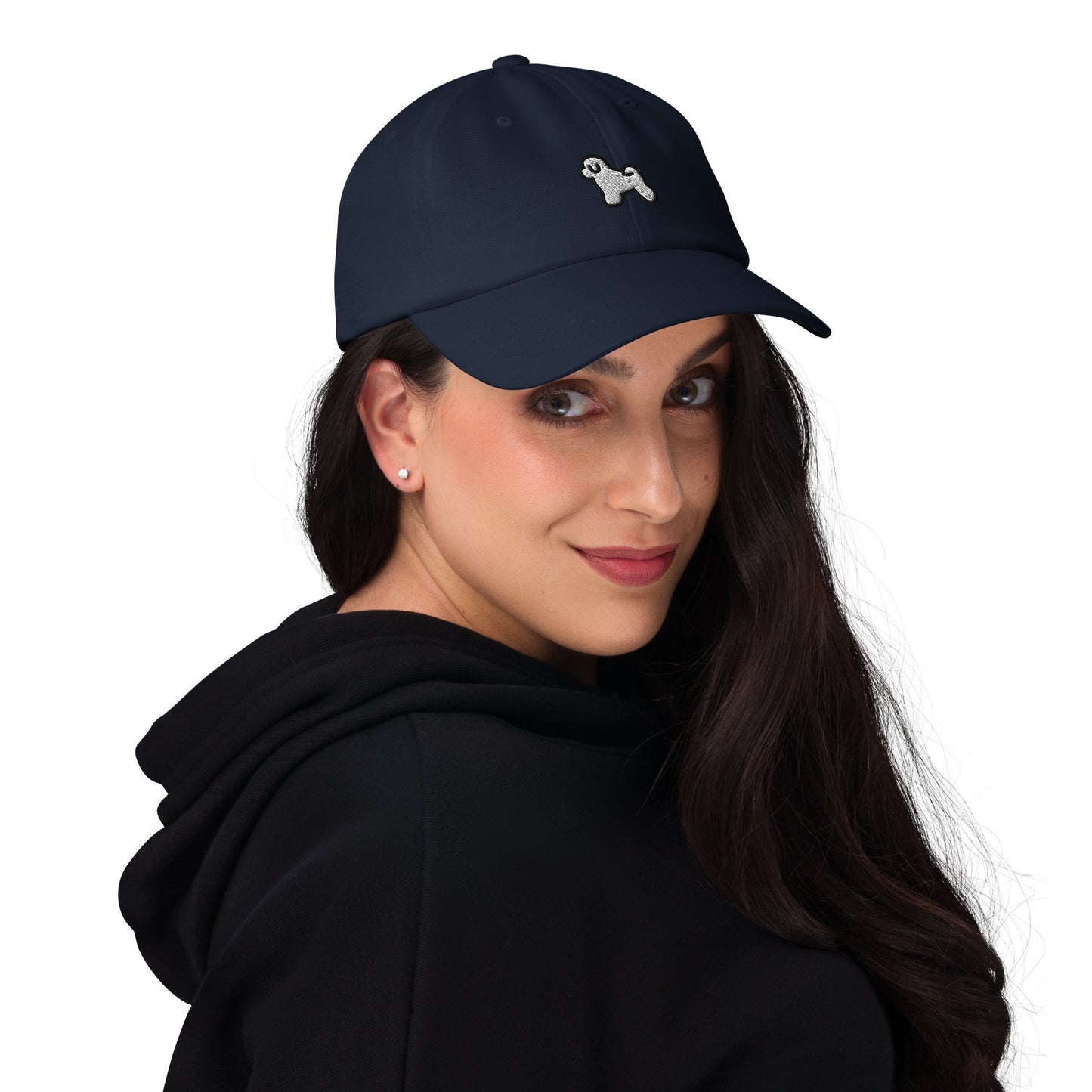 Bichon Frise Dog Embroidered Baseball Cap