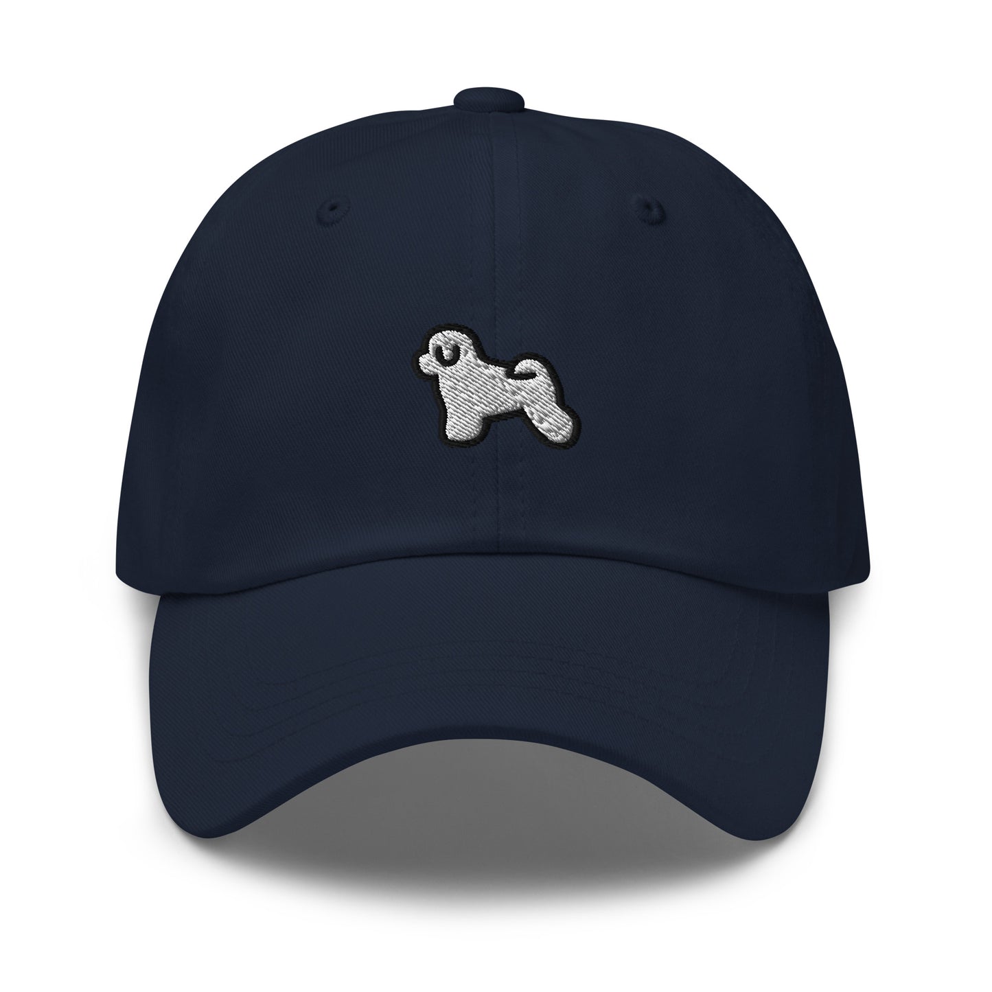 Bichon Frise Dog Embroidered Baseball Cap
