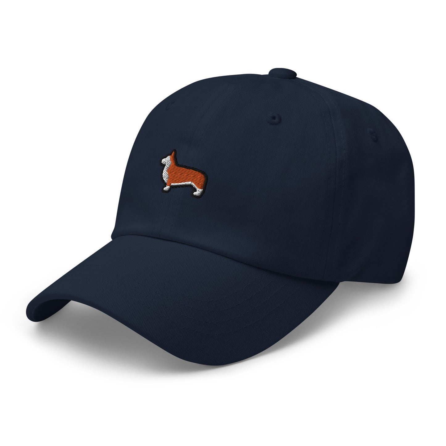Corgi Dog Embroidered Baseball Cap