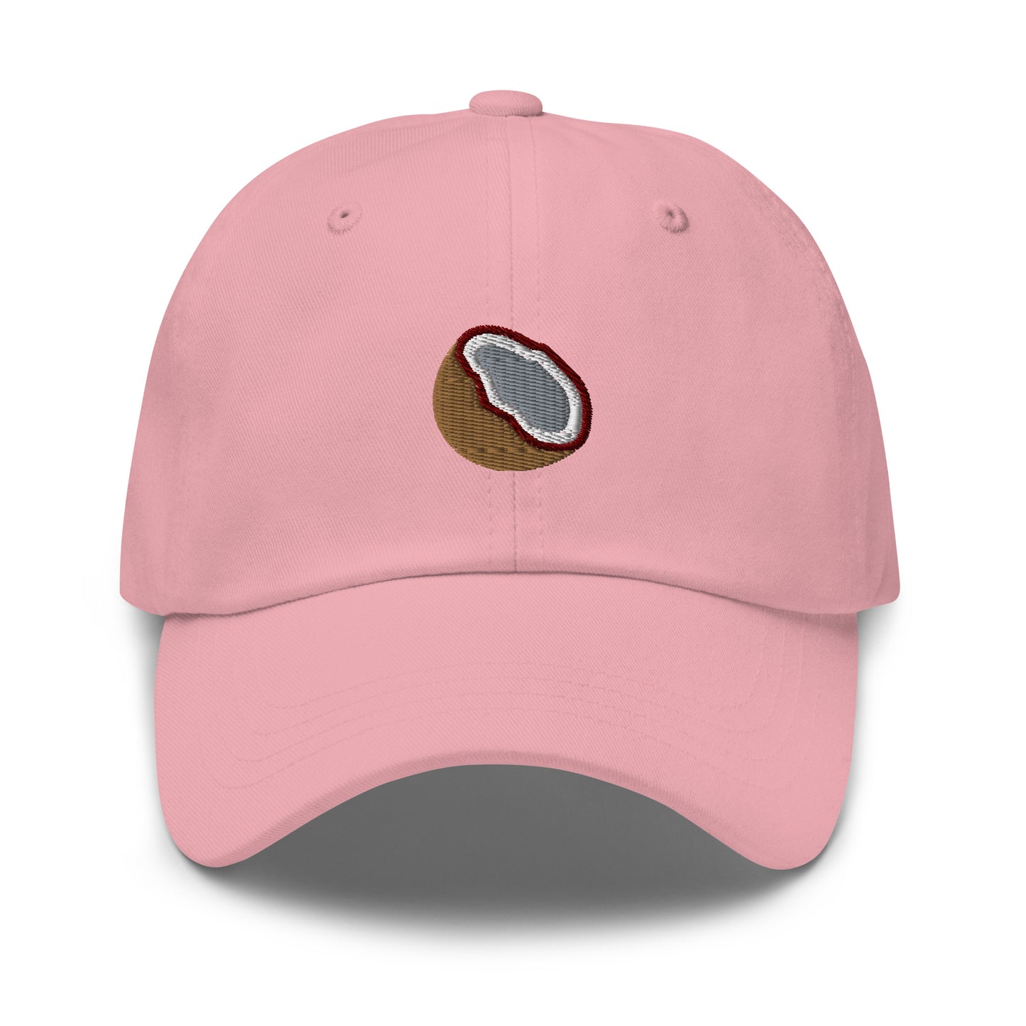 Coconut Embroidered Baseball Cap