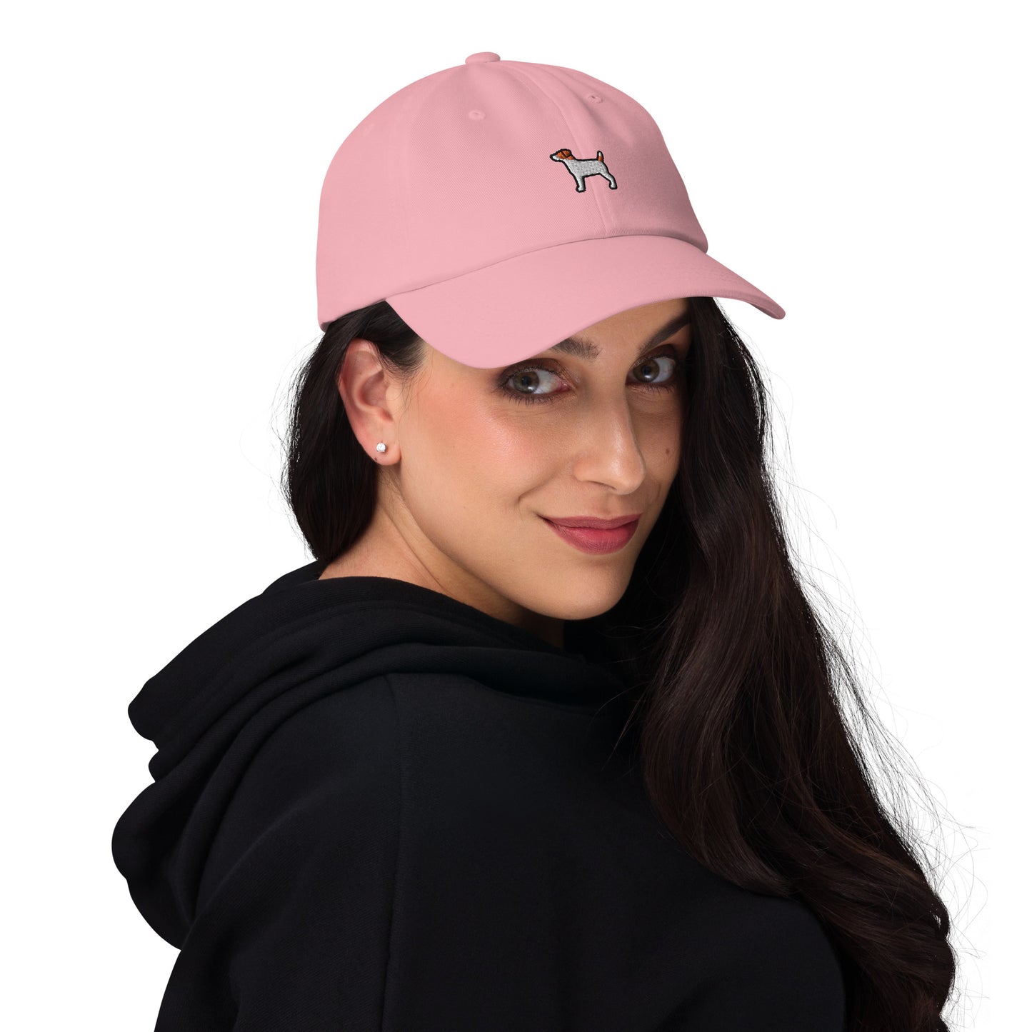 Jack Russell Terrier Dog Embroidered Baseball Cap
