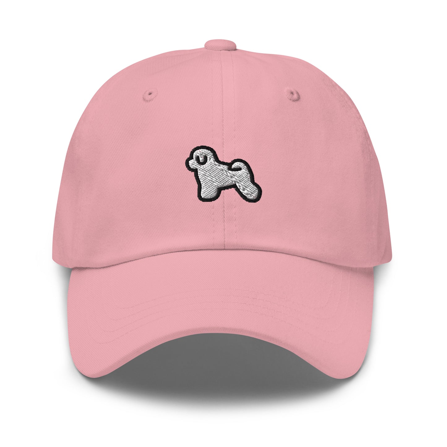 Bichon Frise Dog Embroidered Baseball Cap