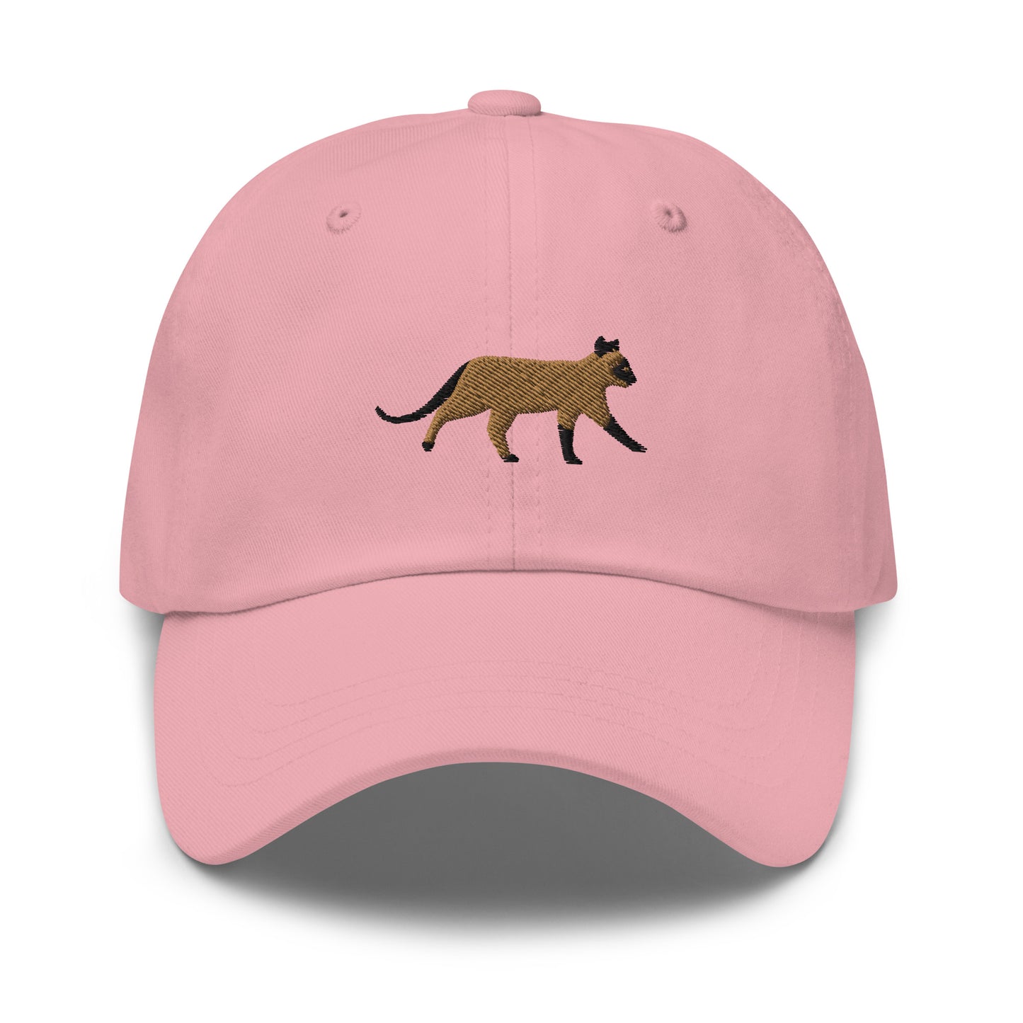 Siamese Cat Embroidered Baseball Cap
