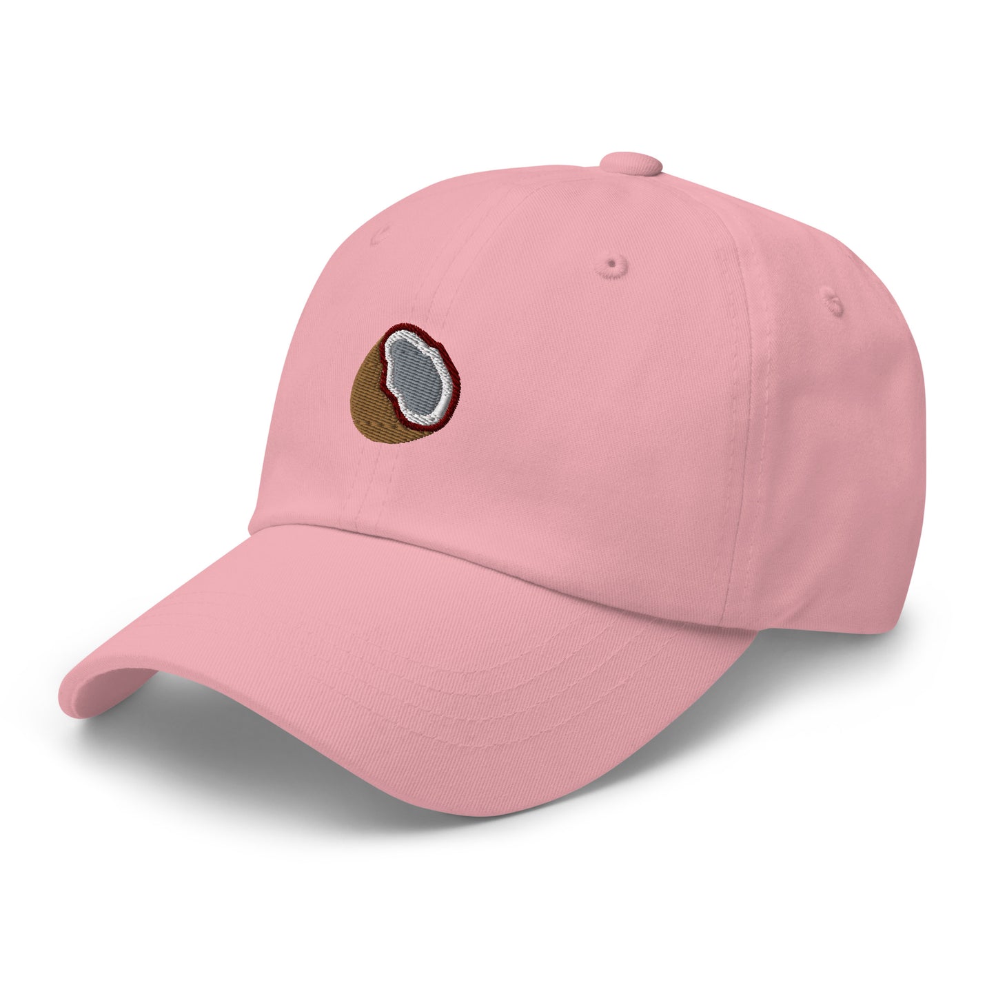 Coconut Embroidered Baseball Cap