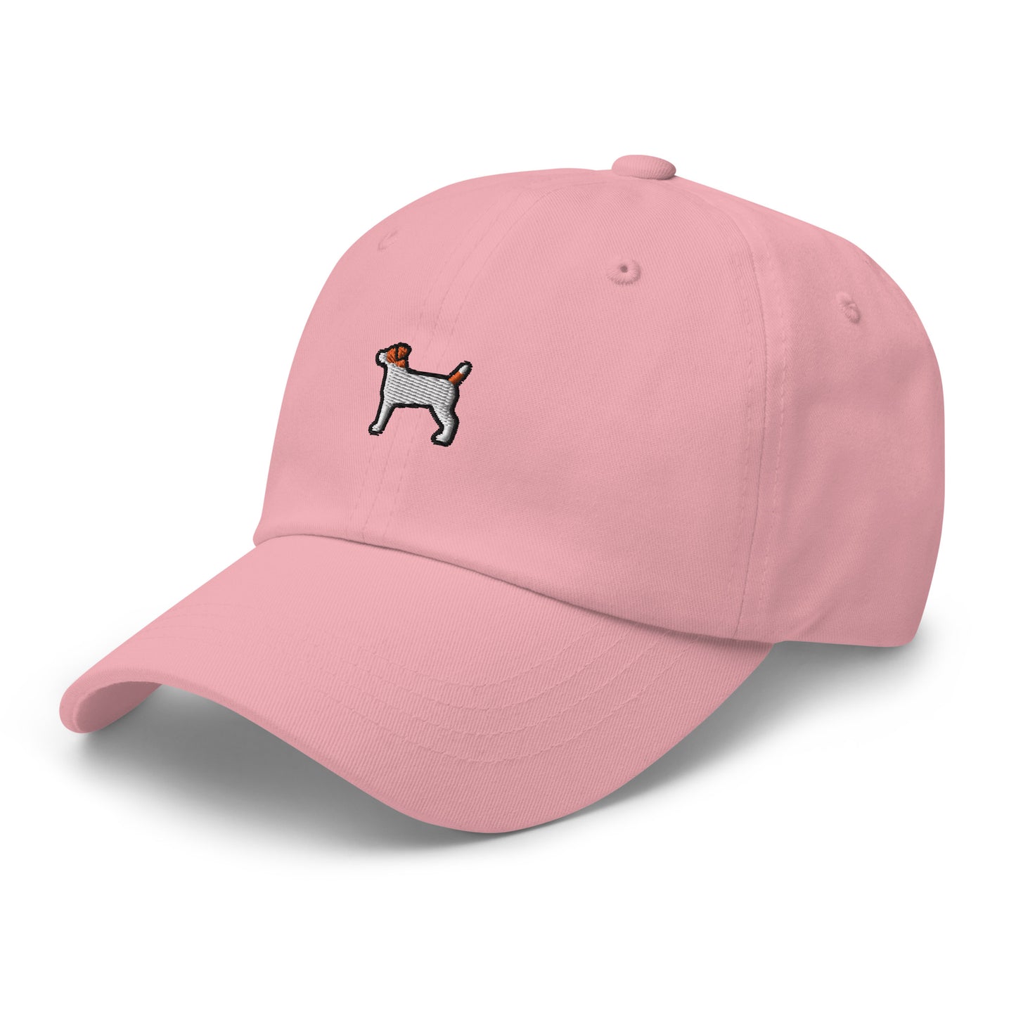 Jack Russell Terrier Dog Embroidered Baseball Cap