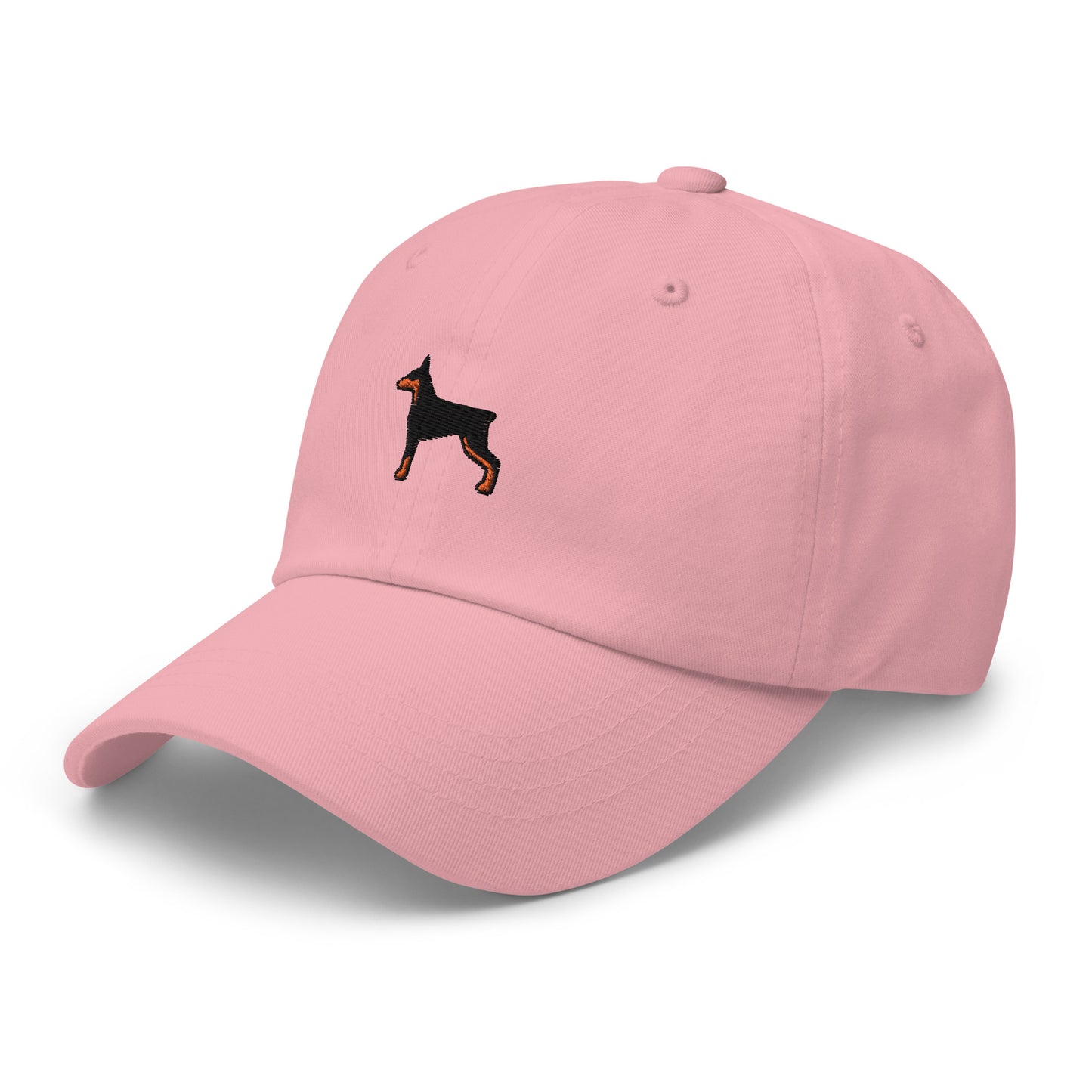 Doberman Dog Embroidered Baseball Cap