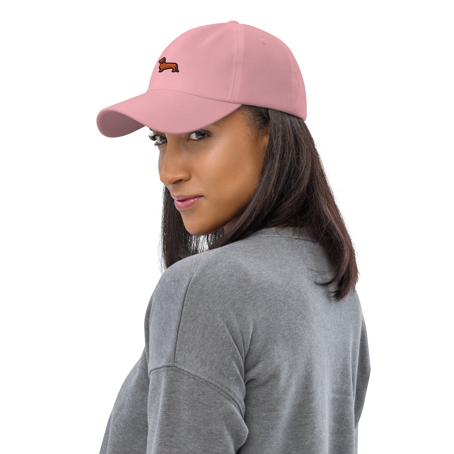 Dachshund Dog Embroidered Baseball Cap