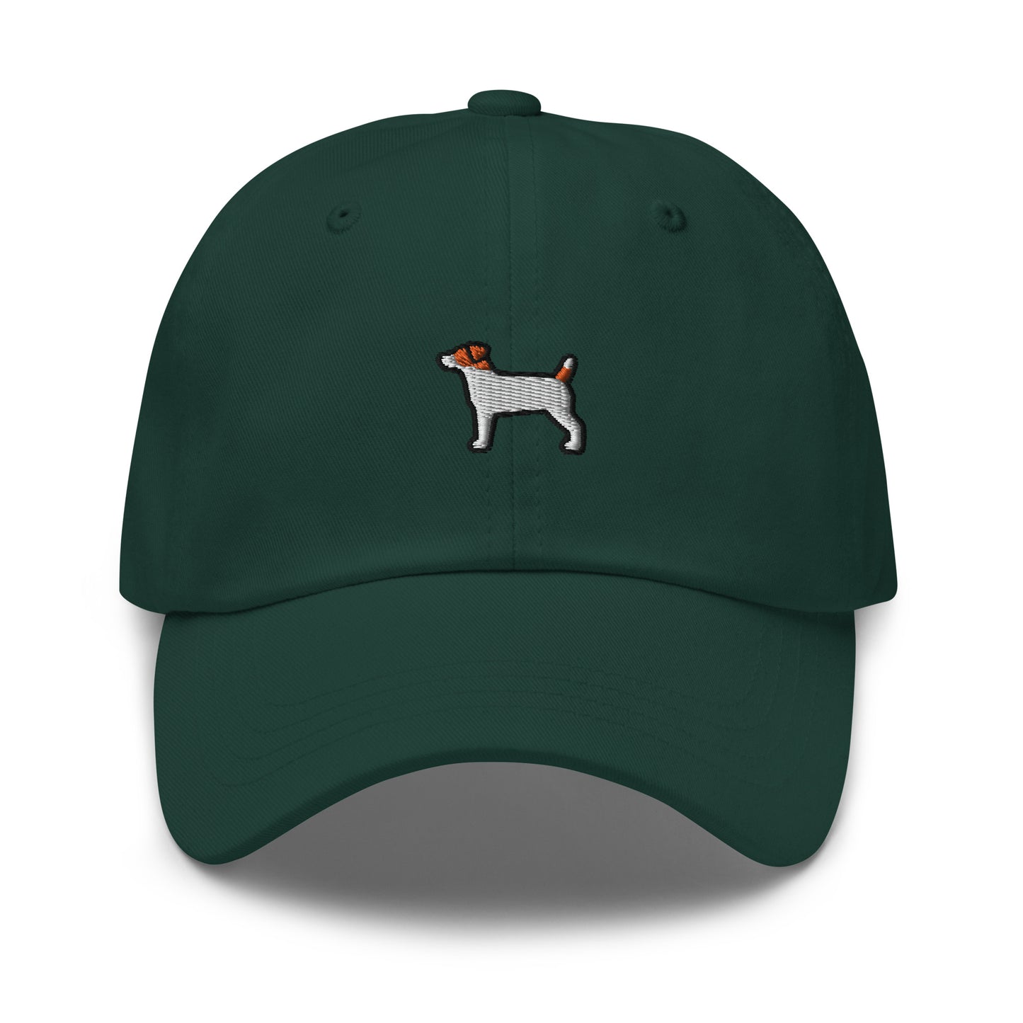 Jack Russell Terrier Dog Embroidered Baseball Cap