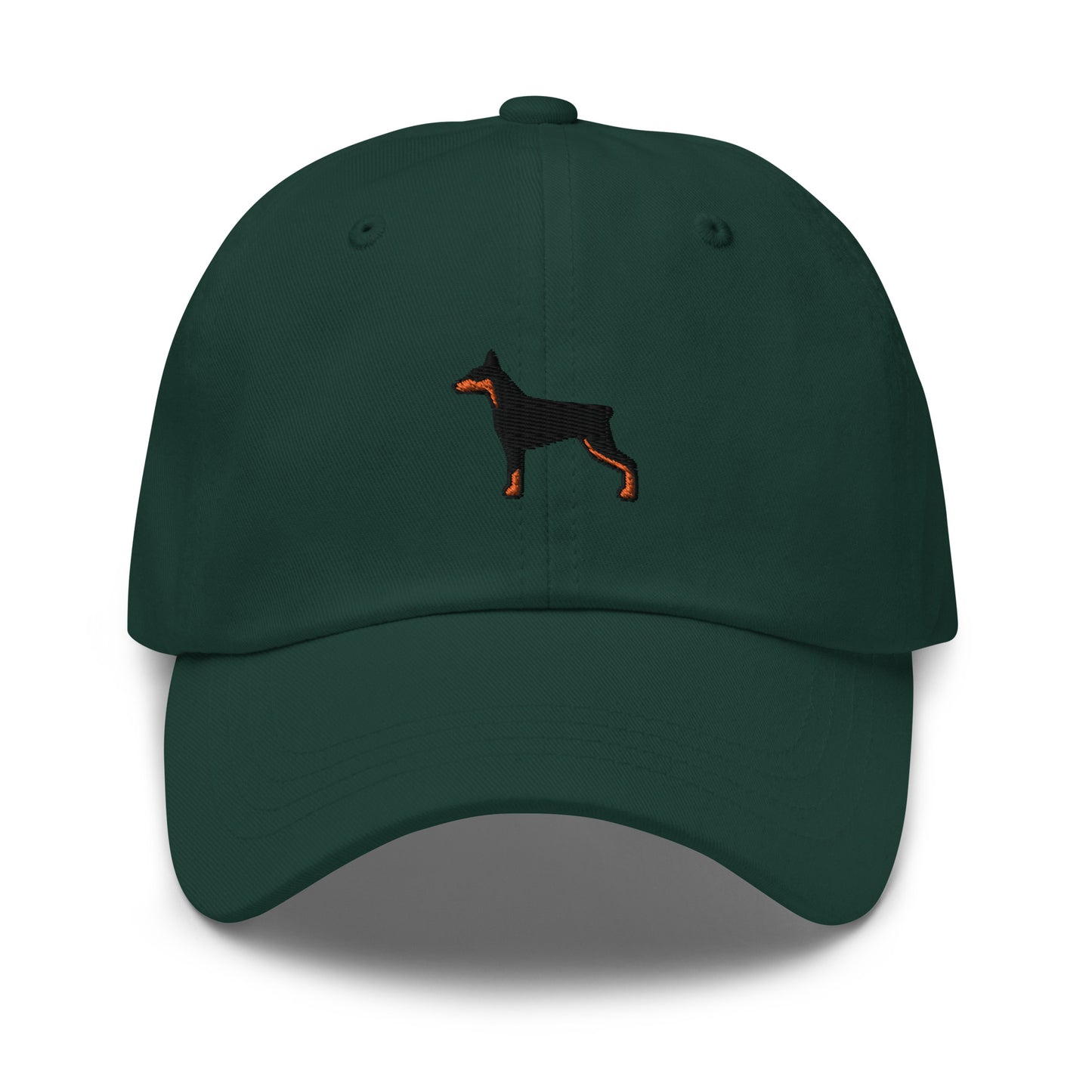 Doberman Dog Embroidered Baseball Cap