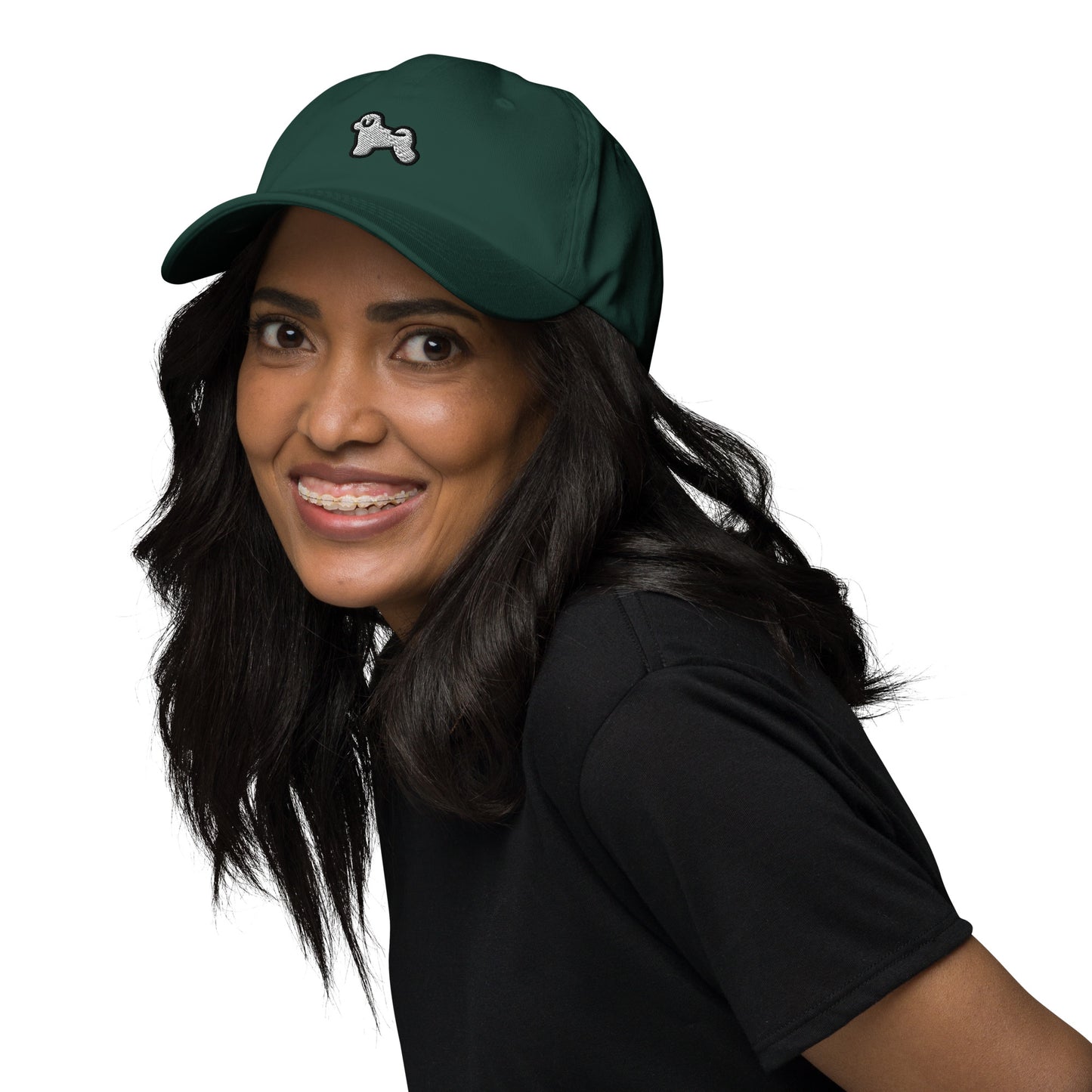 Bichon Frise Dog Embroidered Baseball Cap