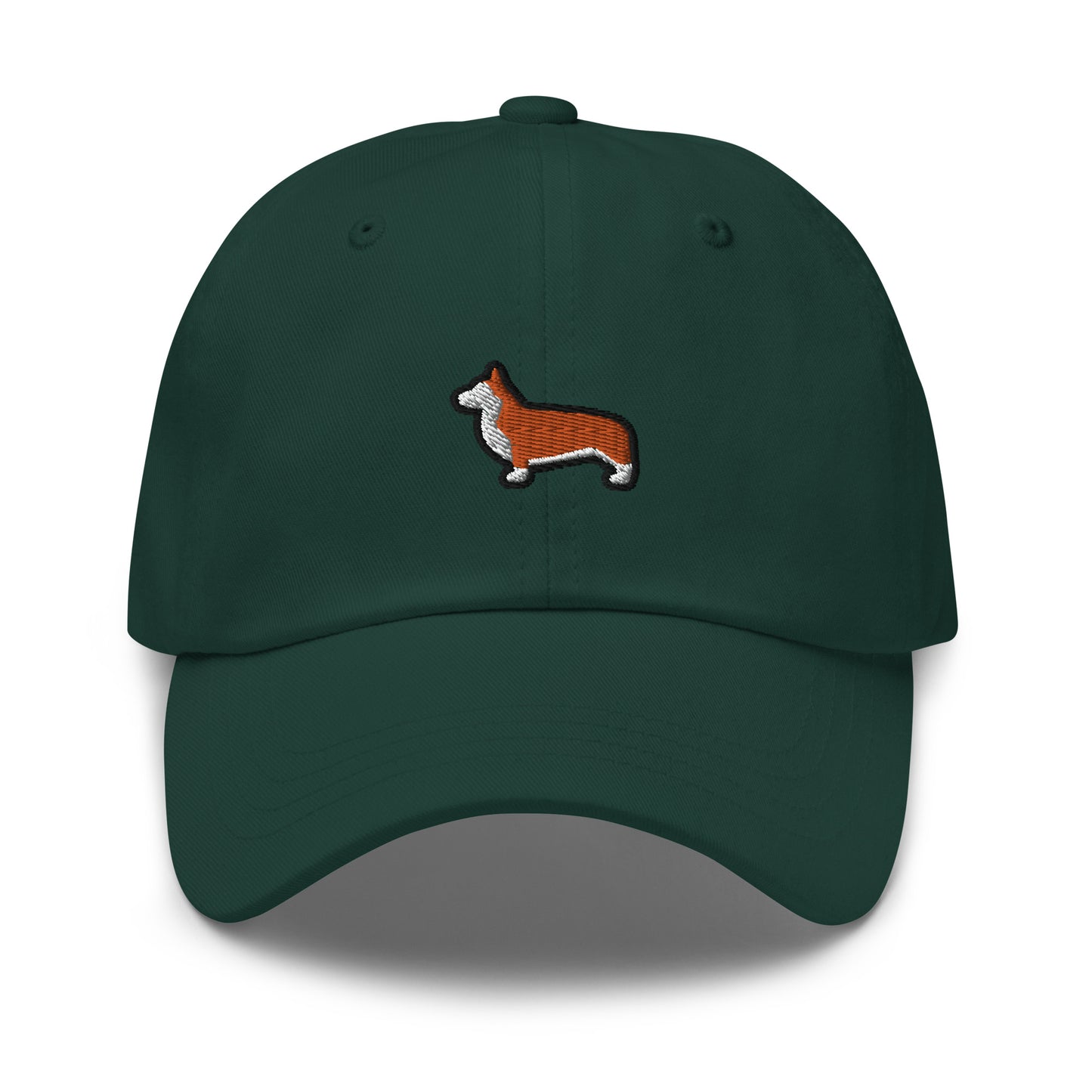 Corgi Dog Embroidered Baseball Cap