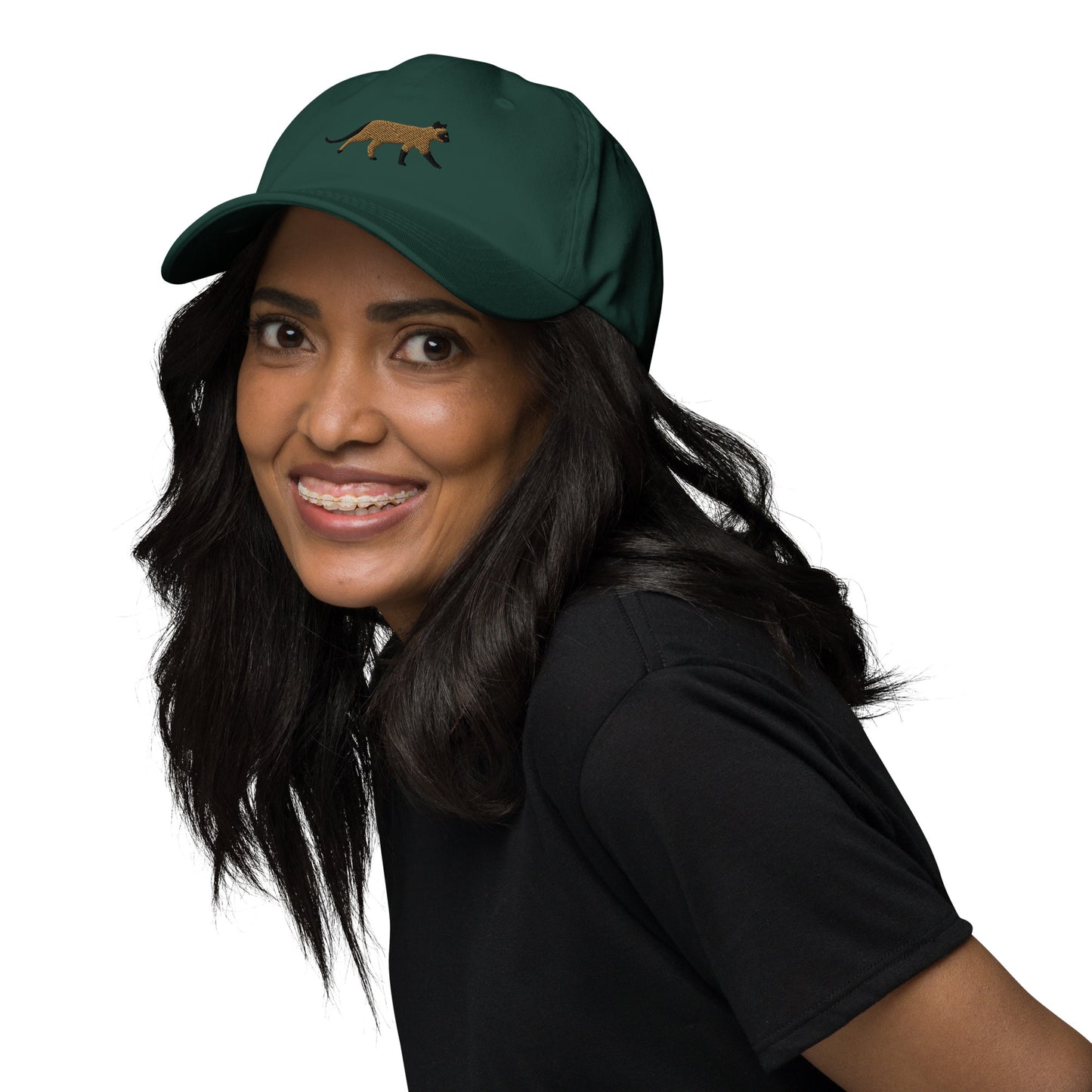 Siamese Cat Embroidered Baseball Cap