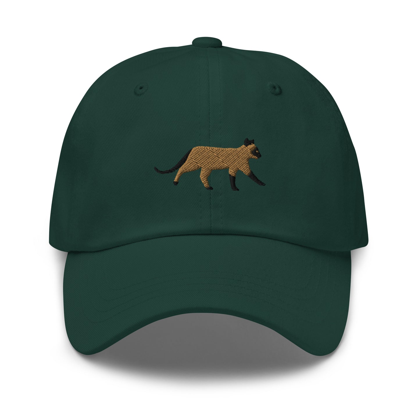 Siamese Cat Embroidered Baseball Cap